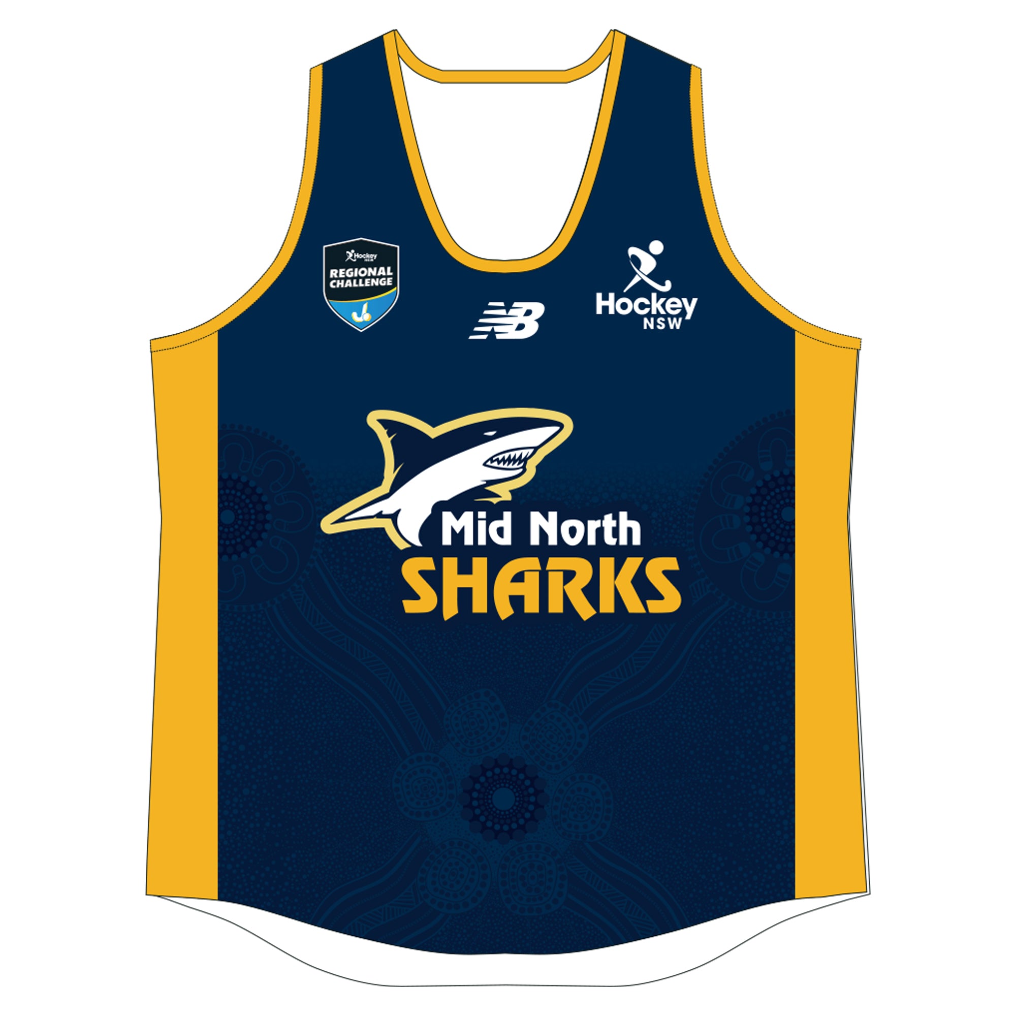 Hockey NSW COD | Mid North Sharks | Singlet - Women