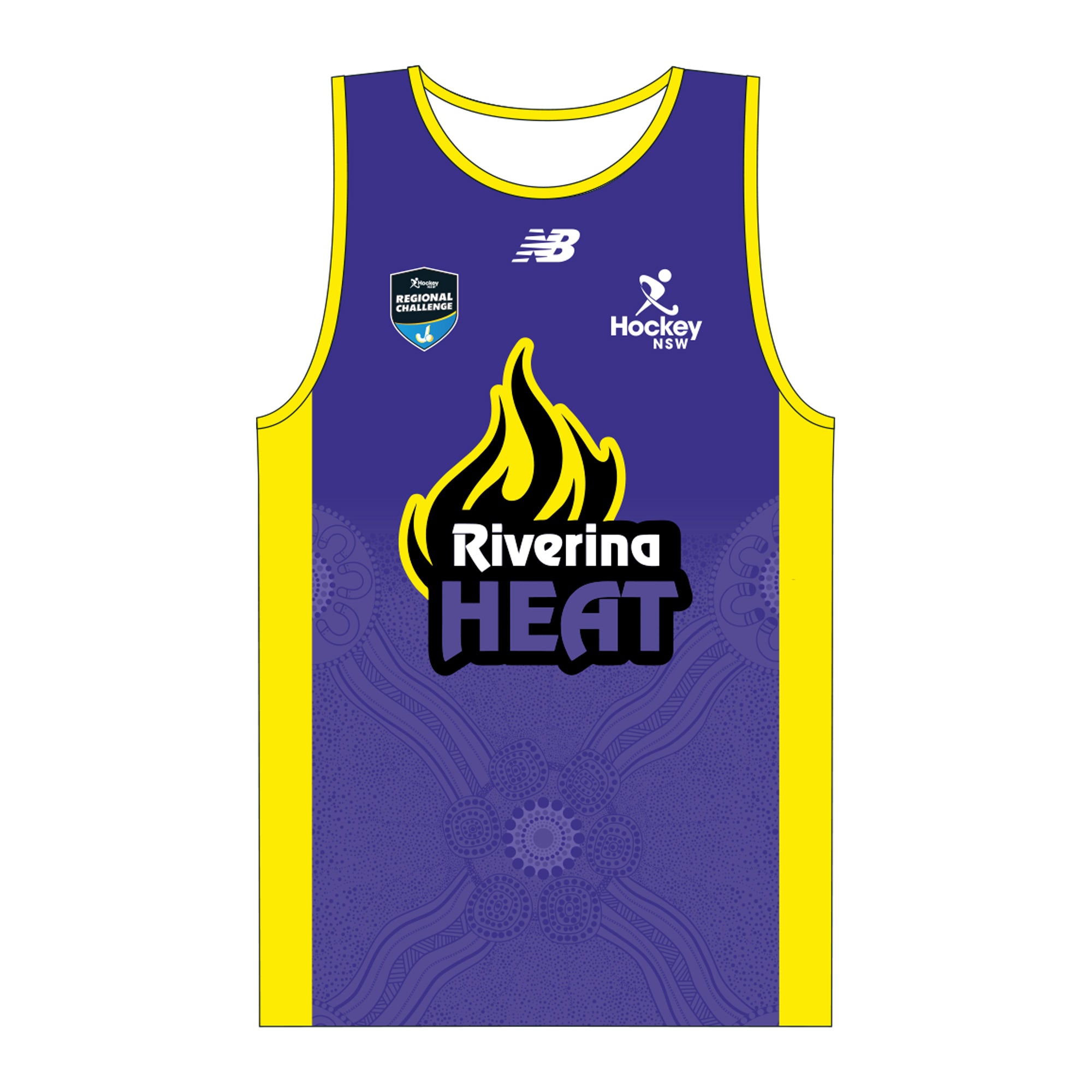 Hockey NSW COD | Riverina Heat | Singlet - Unisex