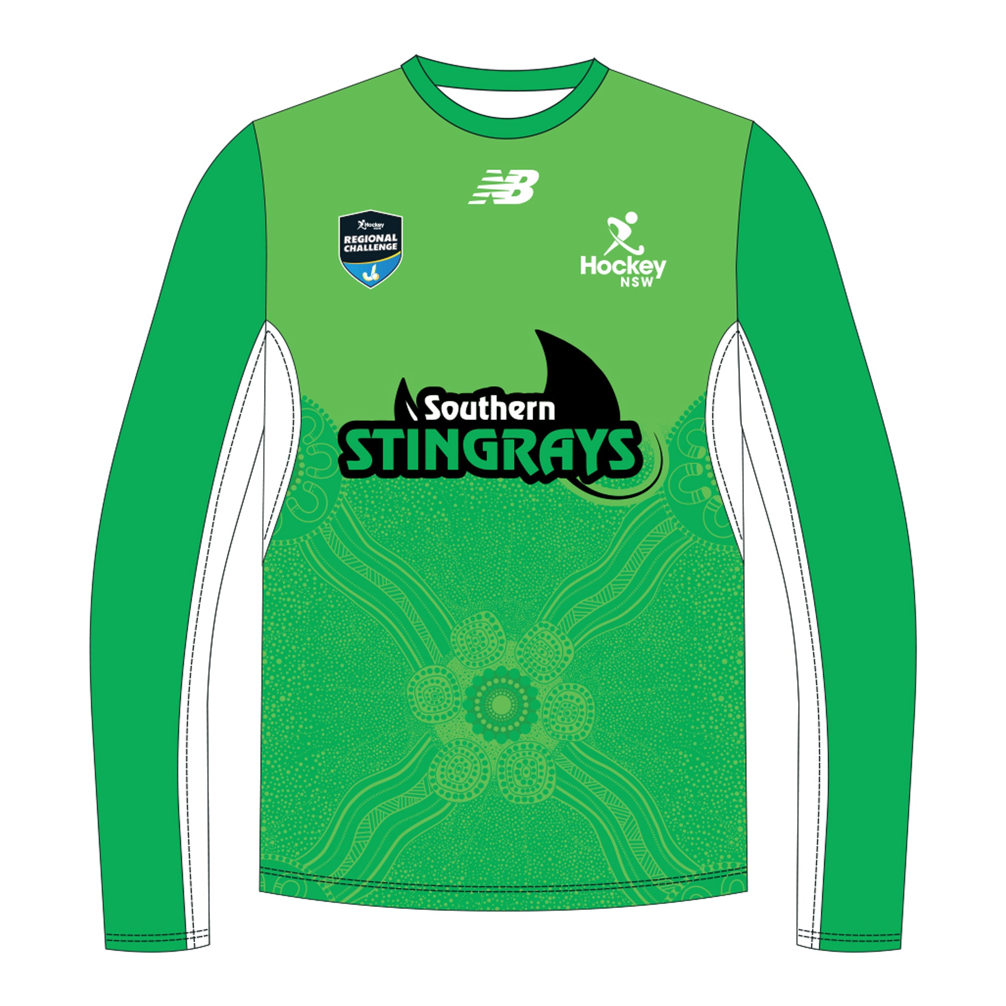 Hockey NSW COD | Southern Stingrays | Long Sleeve T-Shirt - Unisex