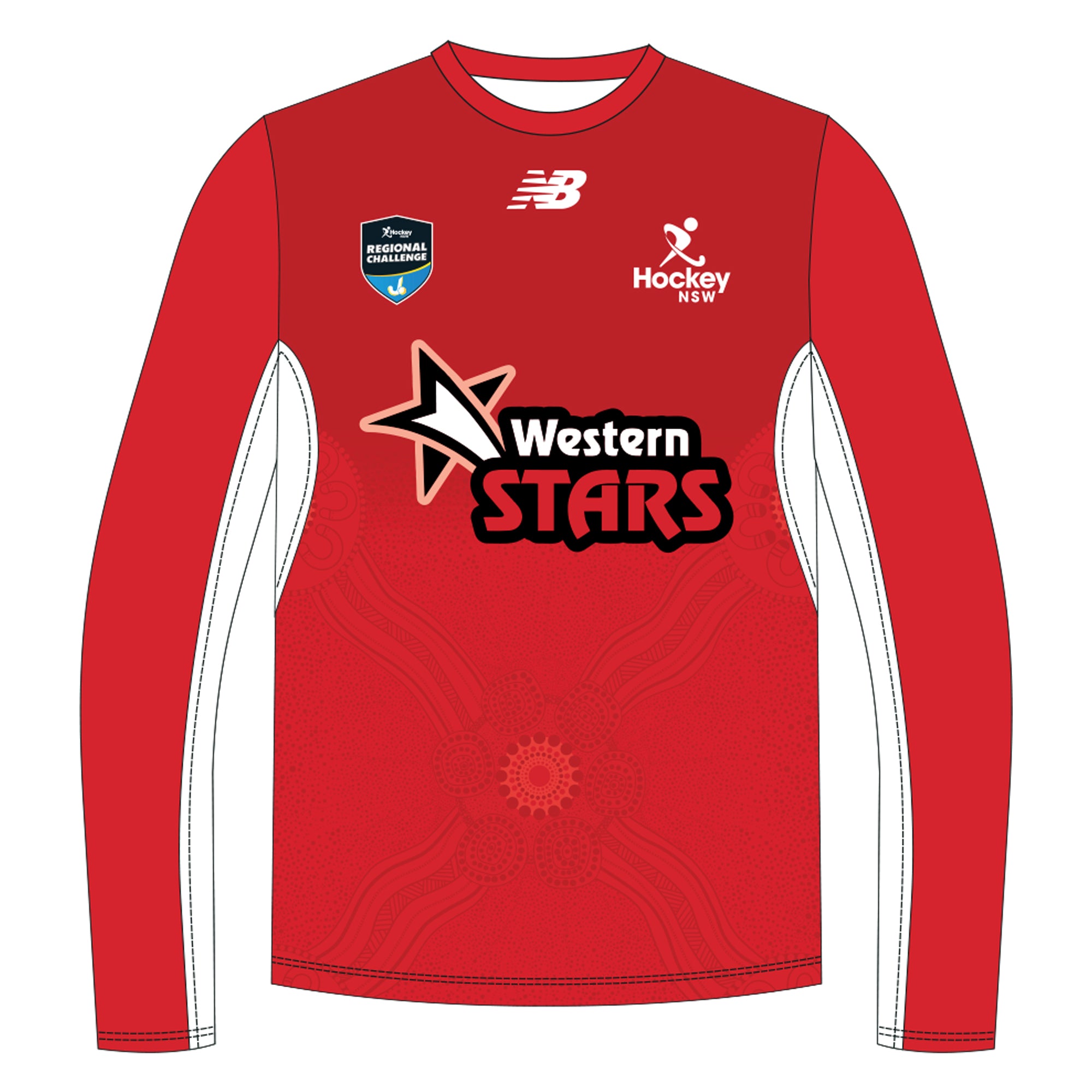 Hockey NSW COD | Western Stars | Long Sleeve T-Shirt - Unisex