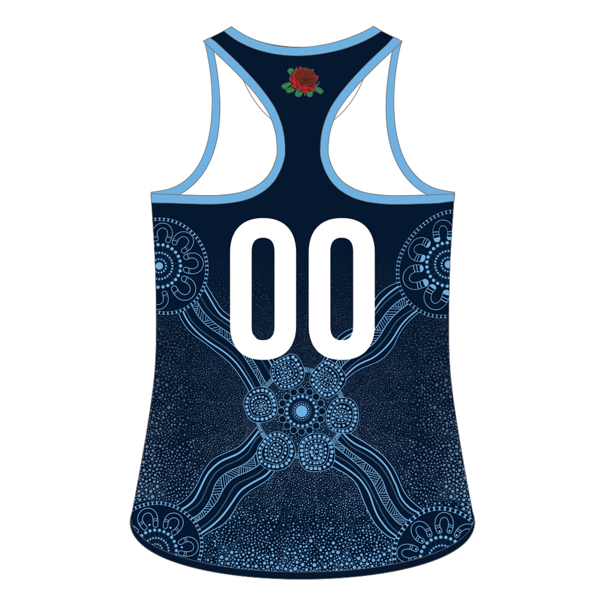 Hockey NSW Women's Masters | PRE-ORDER | New Balance Playing Singlet Navy - Womens