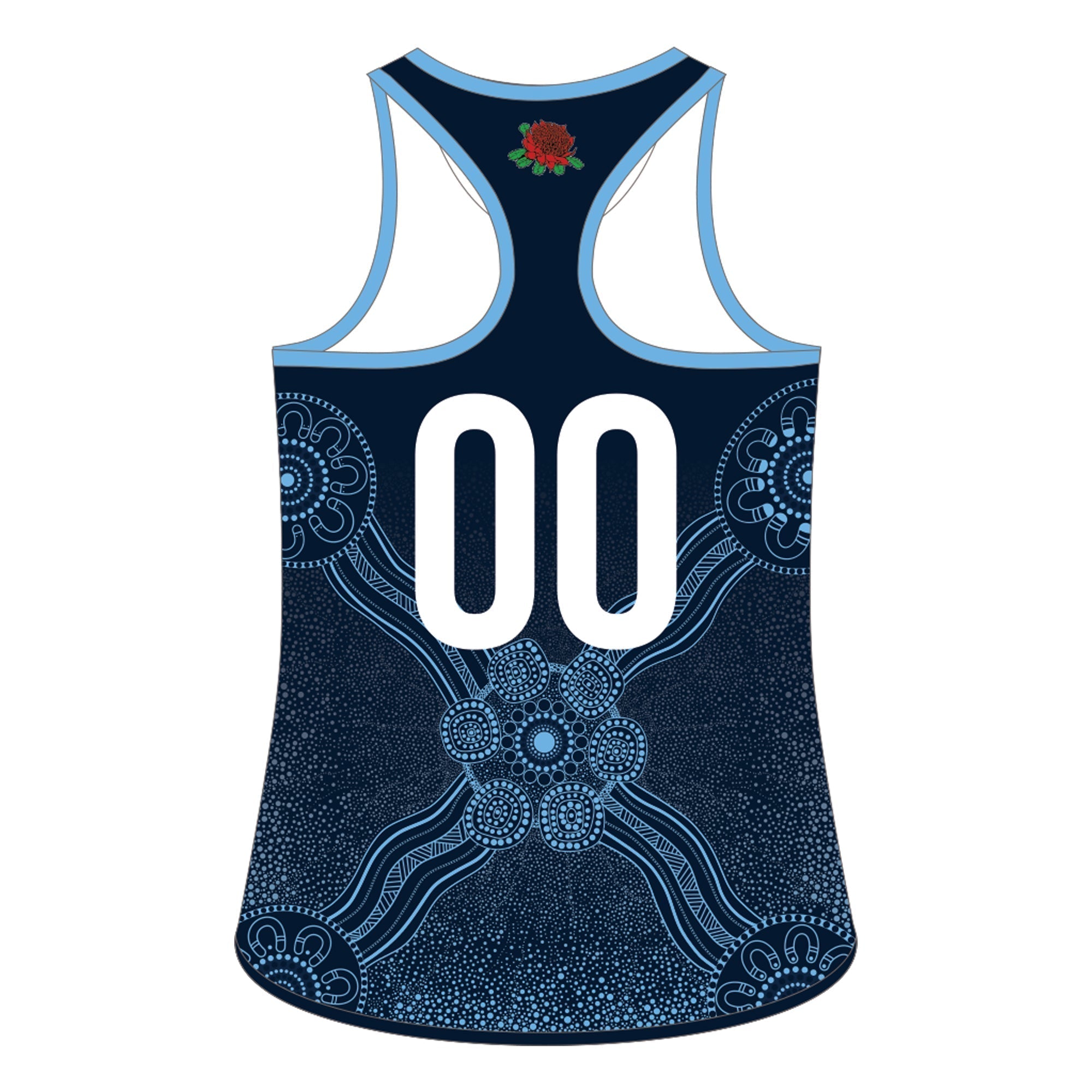 Hockey NSW - U18s | PRE-ORDER | New Balance Playing Singlet Navy - Womens