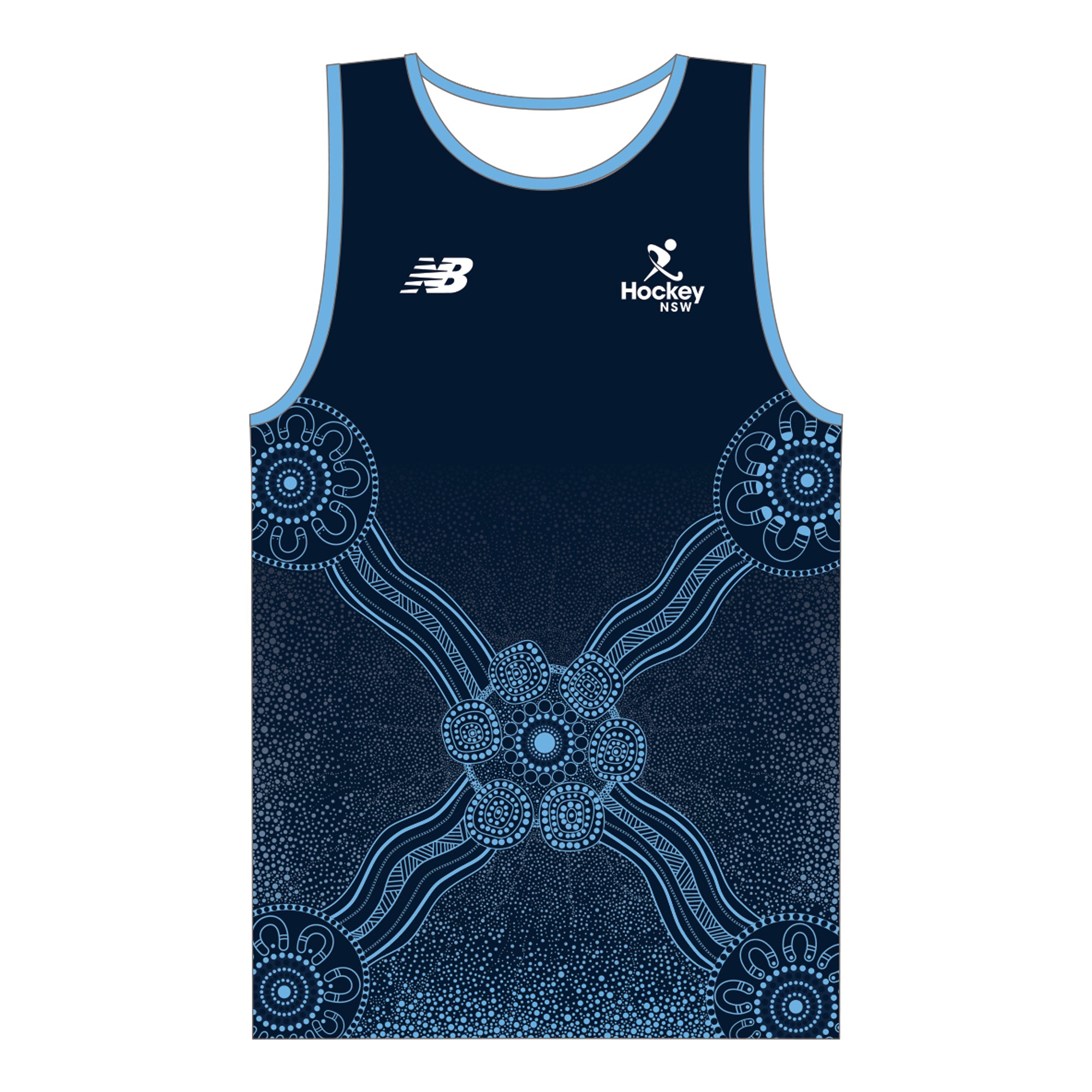 New Balance Playing Singlet Navy - Unisex