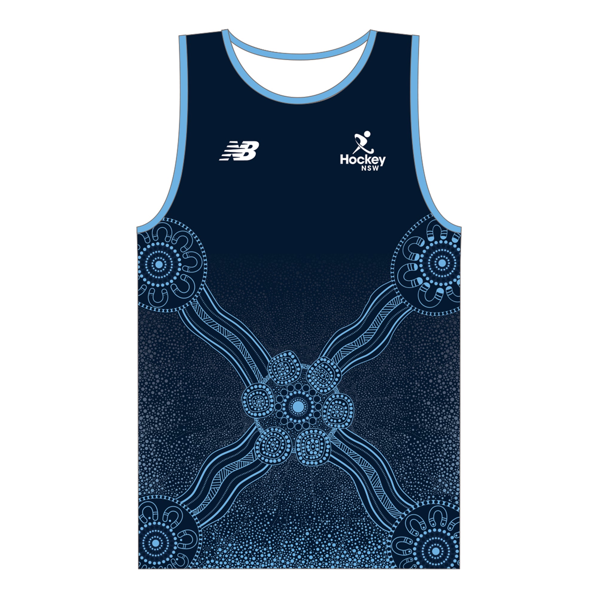 Hockey NSW State | New Balance Playing Singlet Navy - Unisex