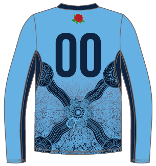 Hockey NSW - U18s | PRE-ORDER | New Balance Long Sleeve Playing T-Shirt Sky - Unisex