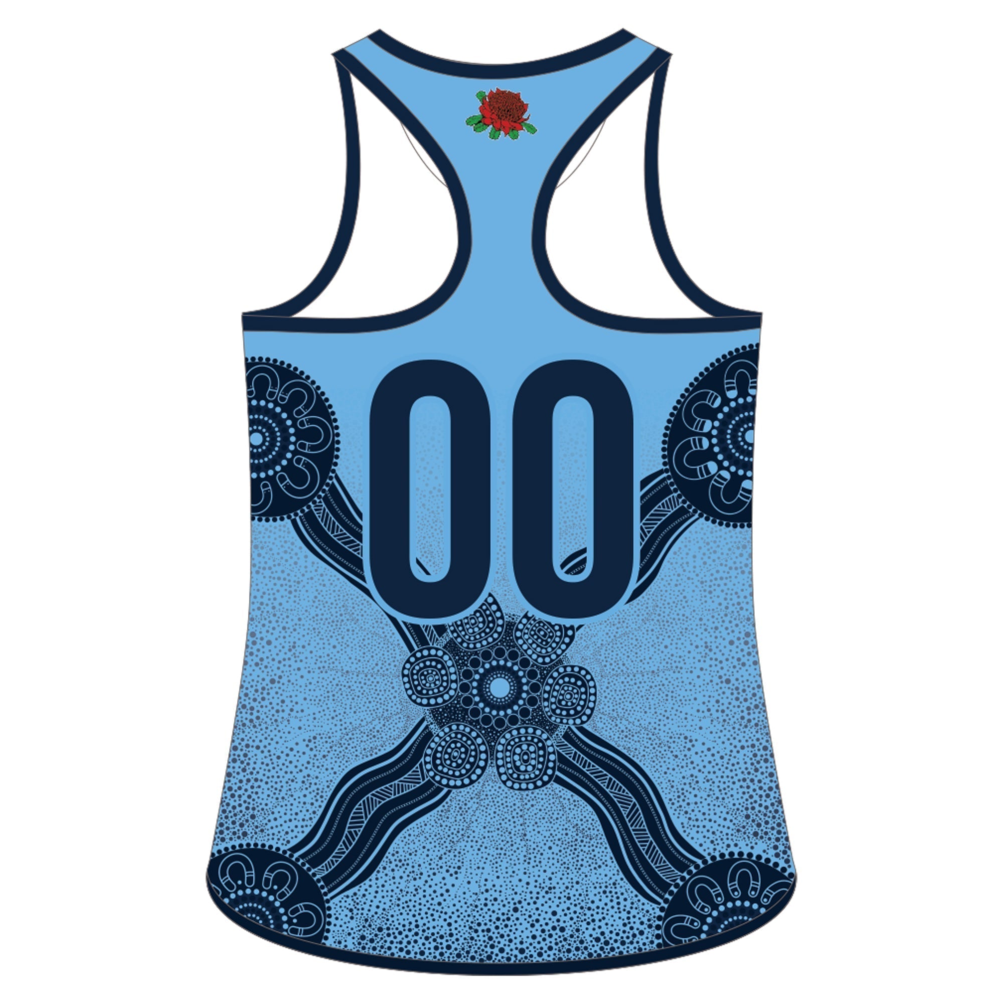 Hockey NSW - U18s | PRE-ORDER | New Balance Playing Singlet Sky - Womens