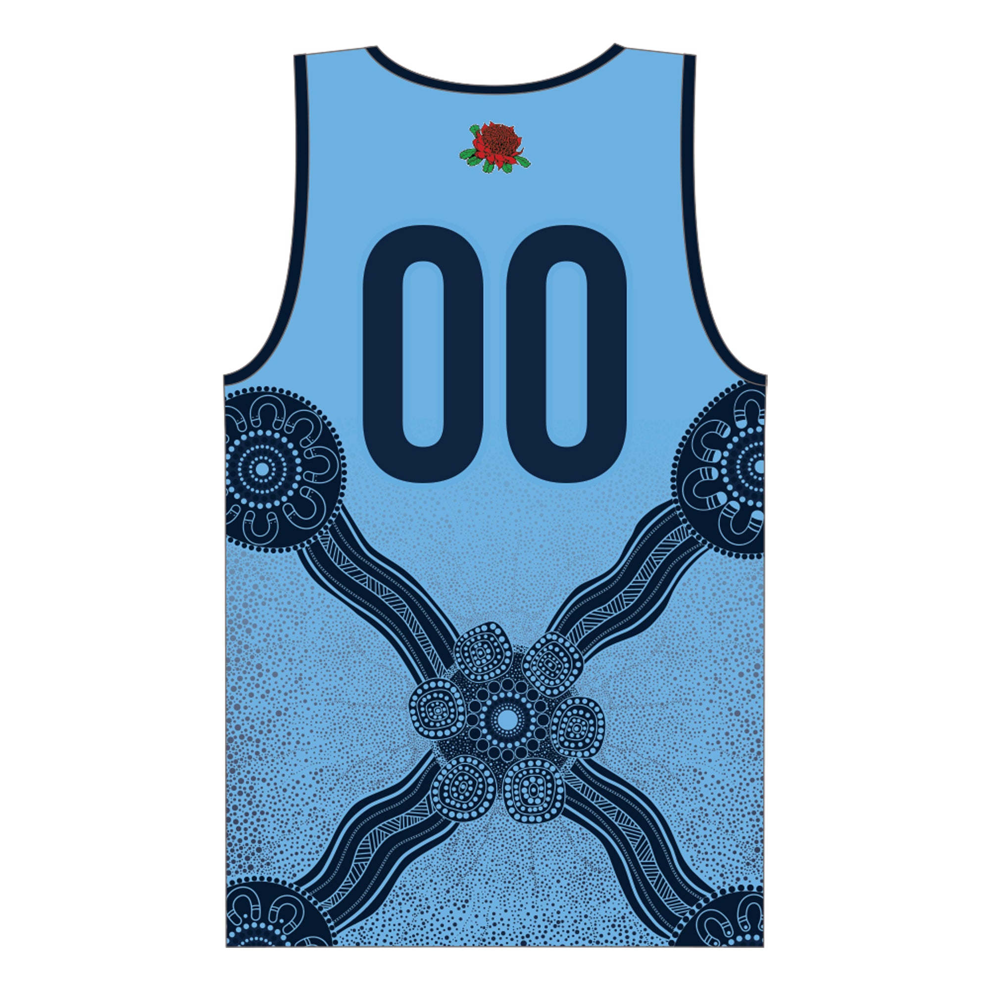 New Balance Playing Singlet Sky - Unisex