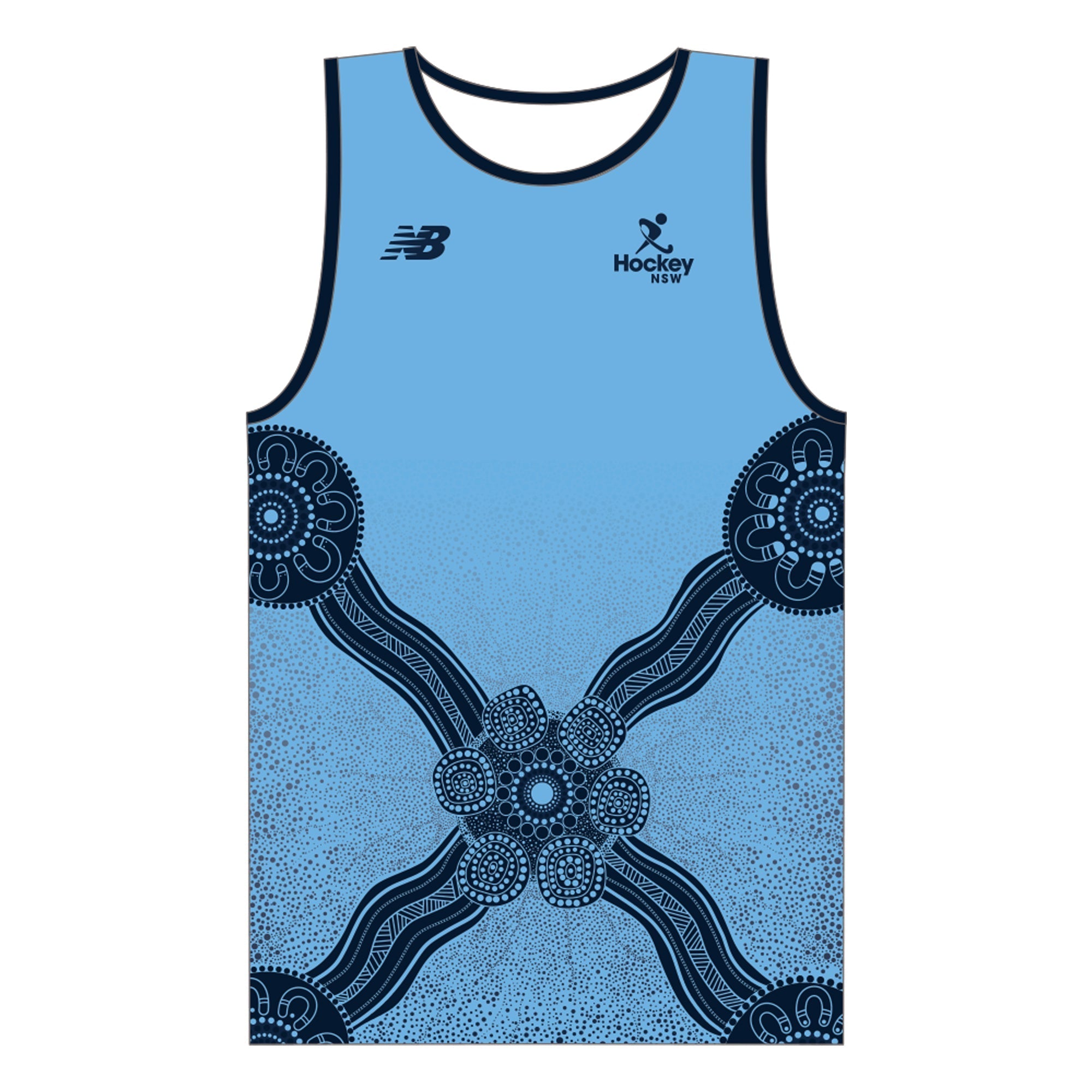 Hockey NSW Women's Masters | PRE-ORDER | New Balance Playing Singlet Sky - Unisex
