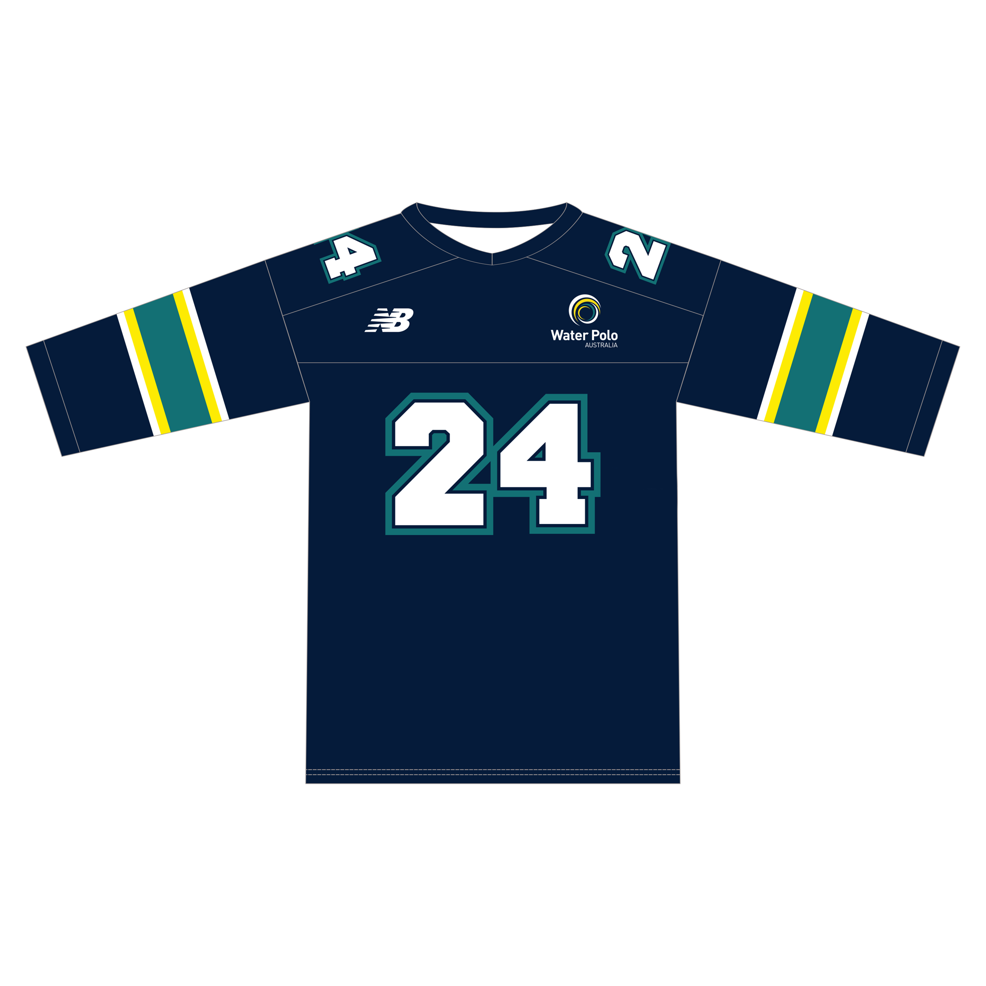 Water Polo Australia | NB Gridiron Jersey - Unisex