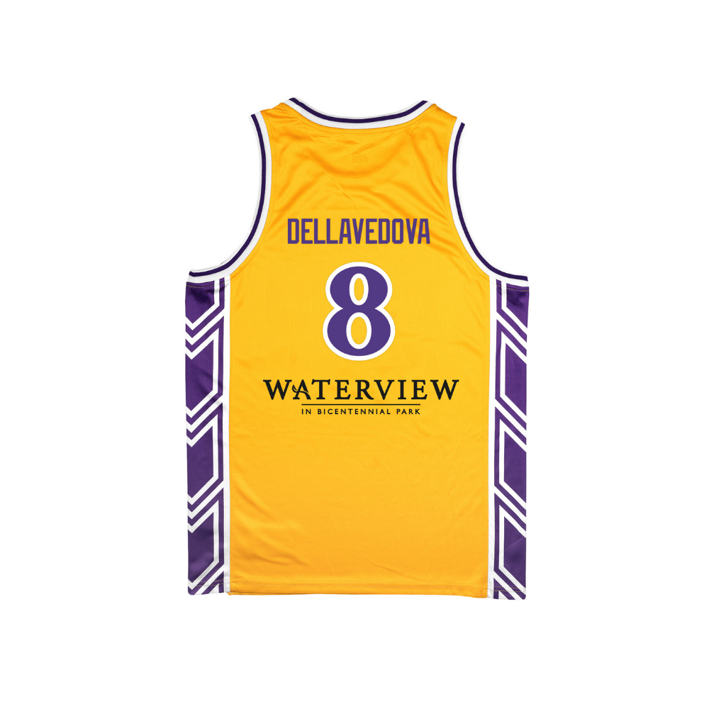 Sydney Kings | Round Neck Alternate On Court Jersey - DELLAVEDOVA