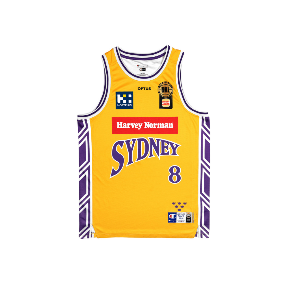 Sydney Kings | Round Neck Alternate On Court Jersey - DELLAVEDOVA