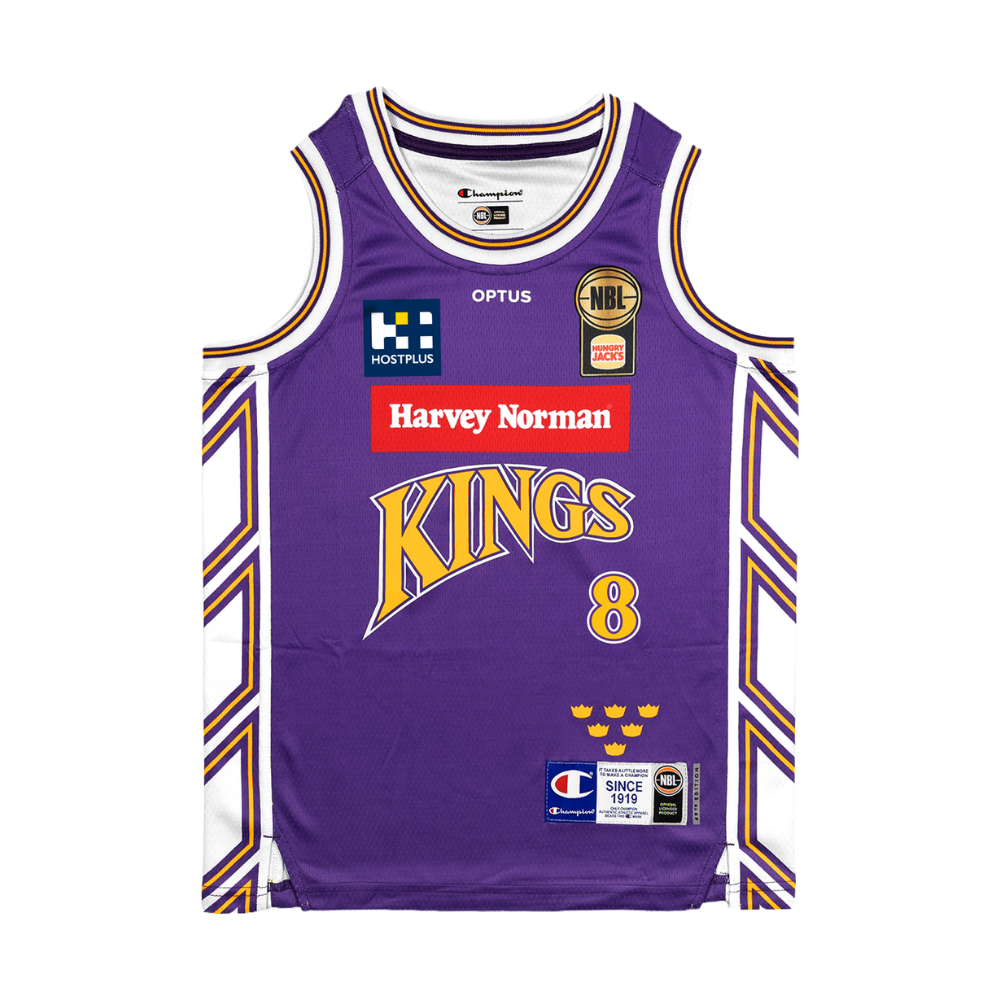 Sydney Kings | Youth Retail Round Neck Primary Jersey - DELLAVEDOVA