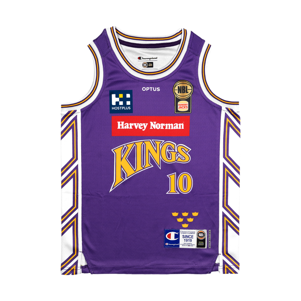 Sydney Kings | Youth Retail Round Neck Primary Jersey - COOKS