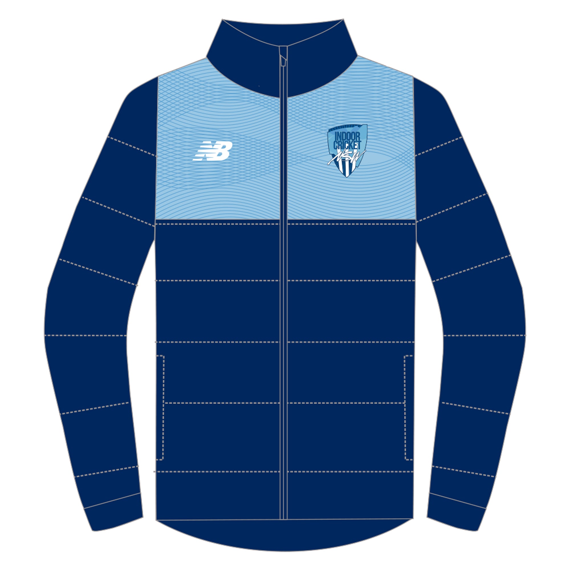 NSW Indoor Cricket | PRE-ORDER | Puffer Jacket - Unisex