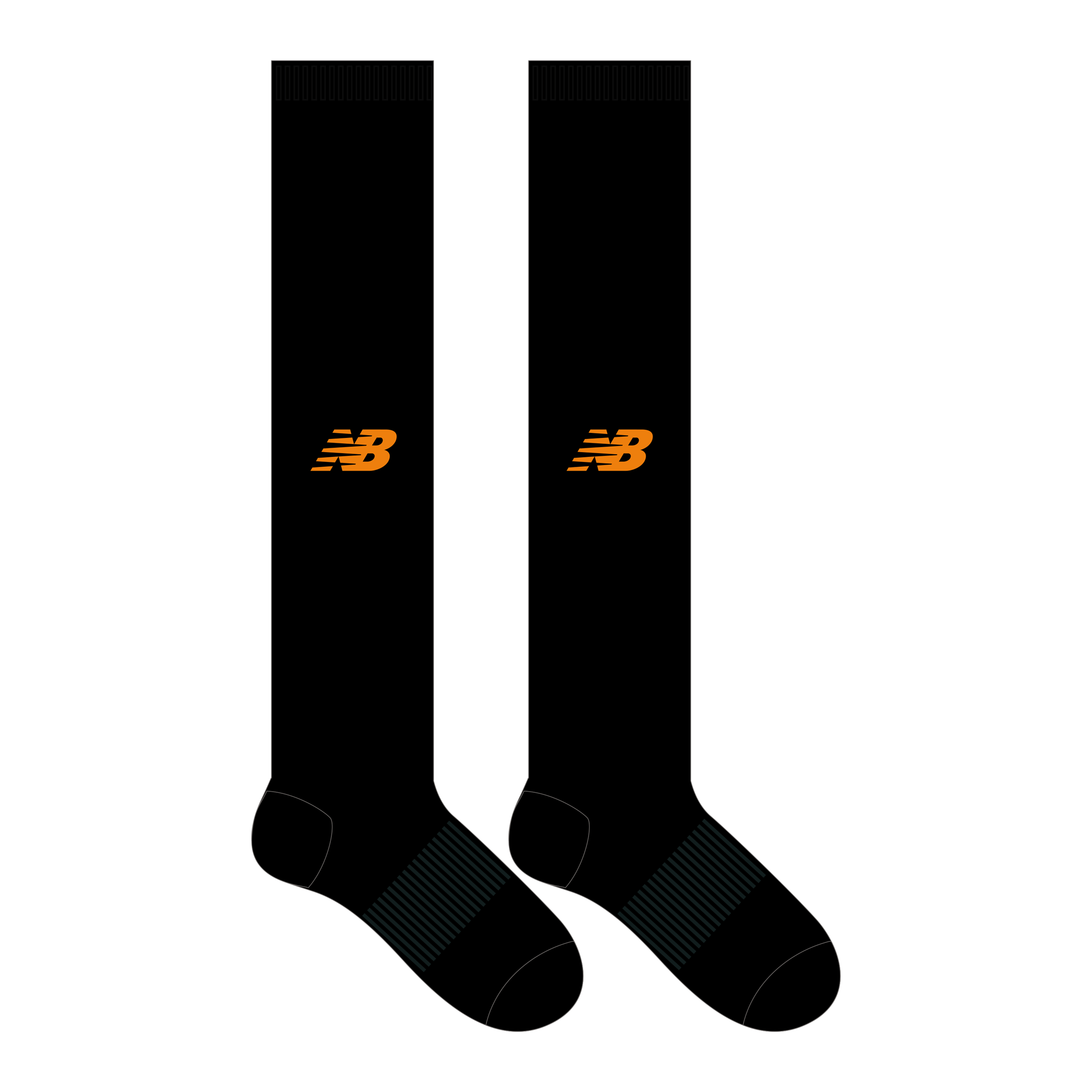 WA Rugby Union Referees | PRE-ORDER | NB Referee Rugby Socks - Unisex