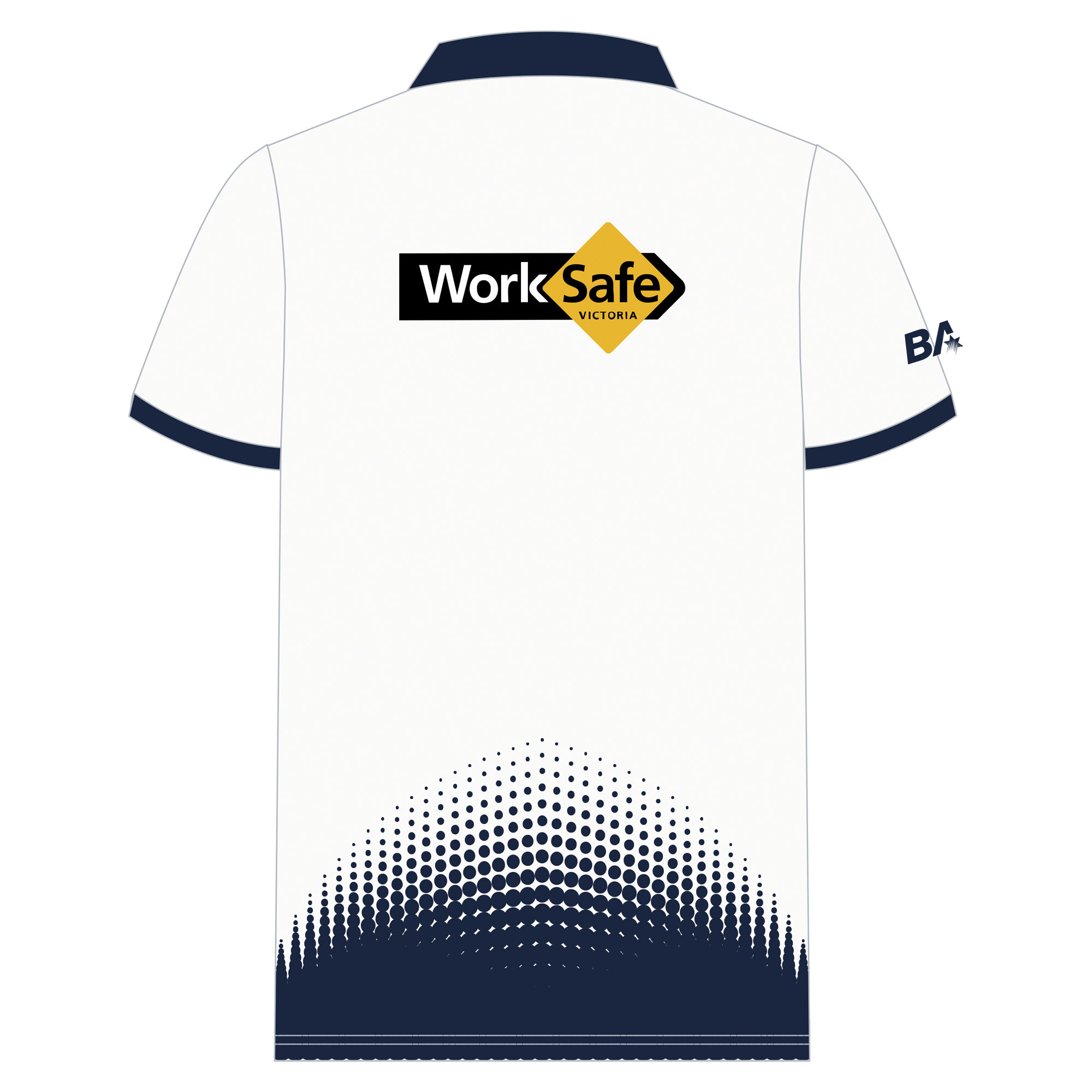 Netball Victoria | Umpires | Short Sleeve Polo - Womens - Worksafe CFNL