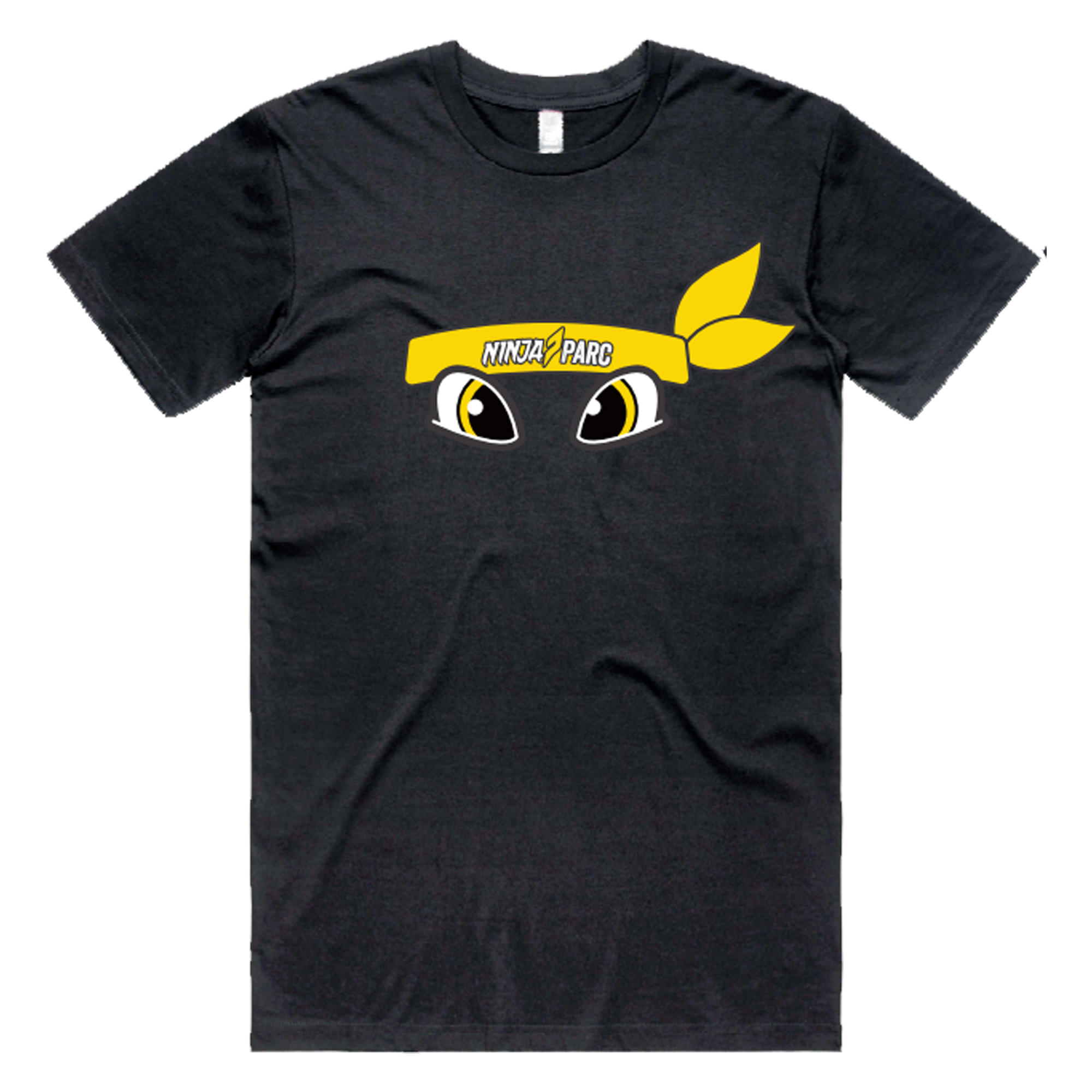 Ninja Parc | PRE-ORDER | Staple Tee - Black Yellow Headband