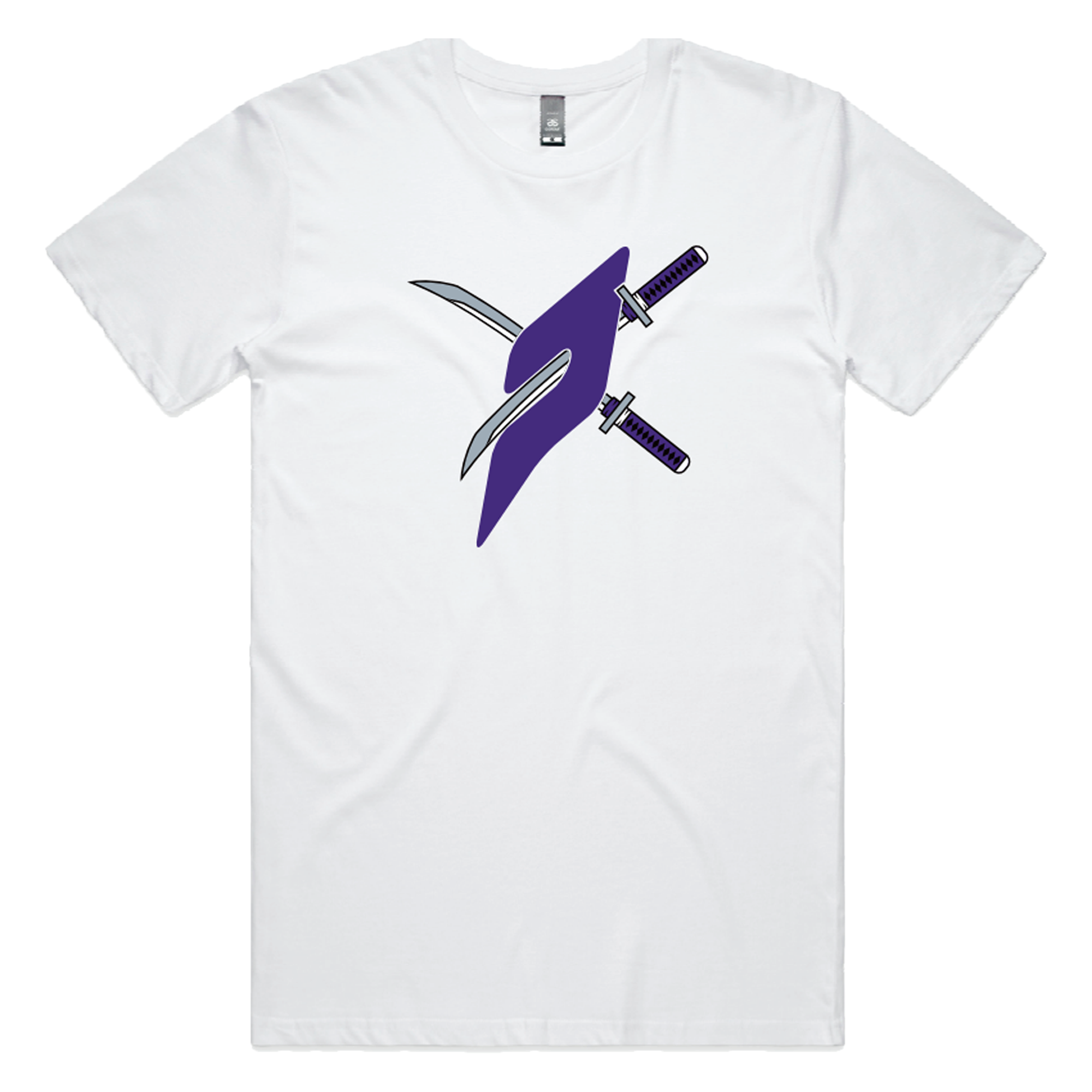 Ninja Parc | PRE-ORDER | Staple Tee - White Purple Star