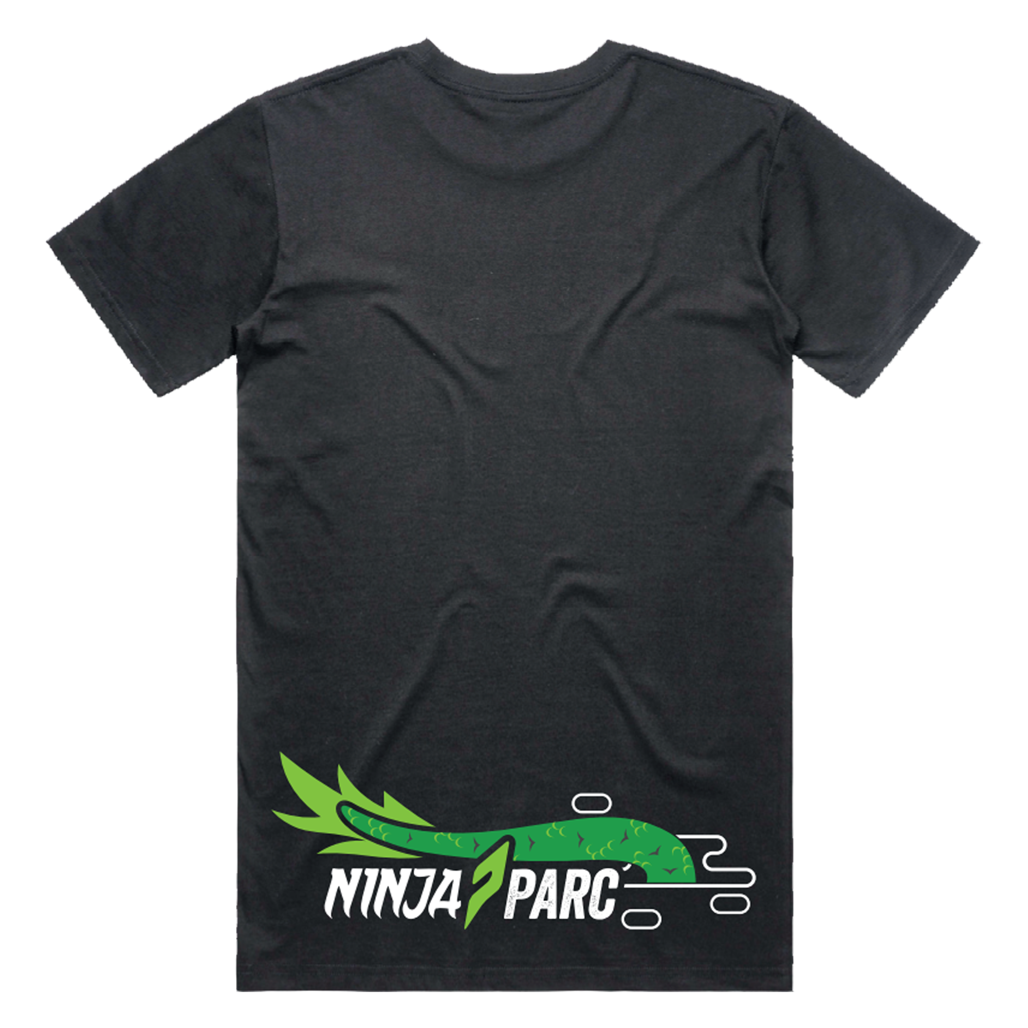 Ninja Parc | PRE-ORDER | Staple Tee - Black Green Dragon