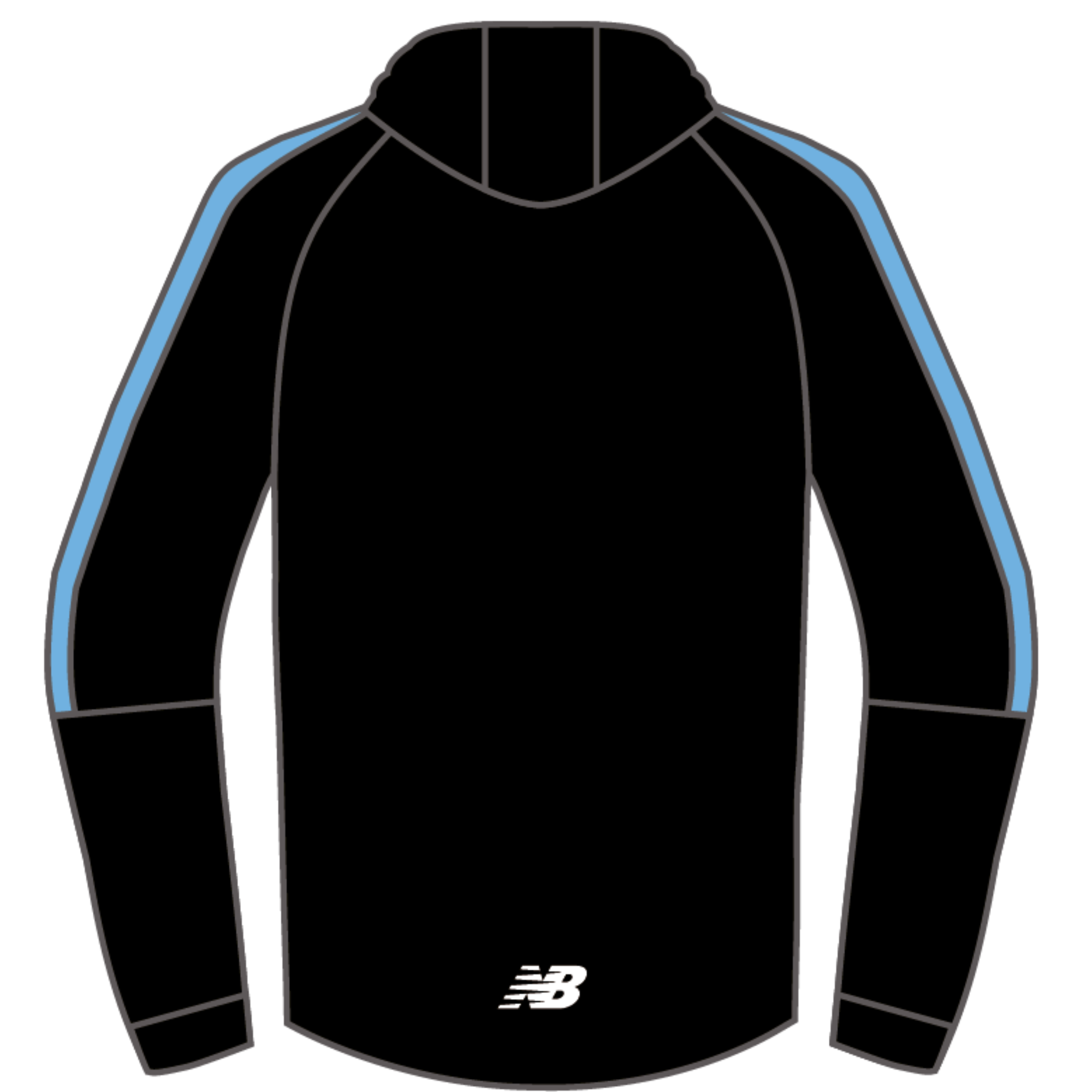 BWA Sting Rays | PRE-ORDER | Players - NB Rain Spray Jacket