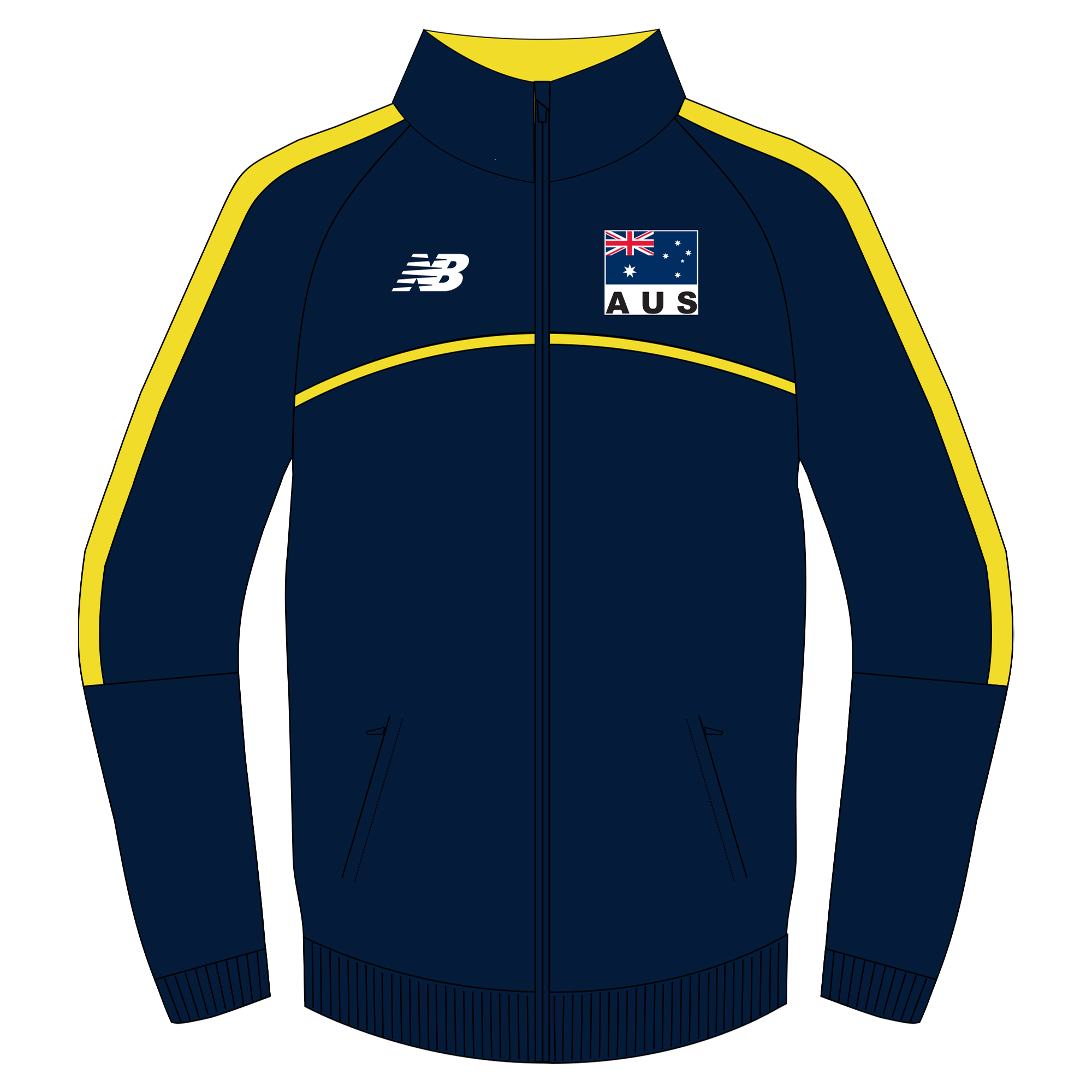 Volleyball Australia | NB Womens Apex Indoor Tracksuit Jacket