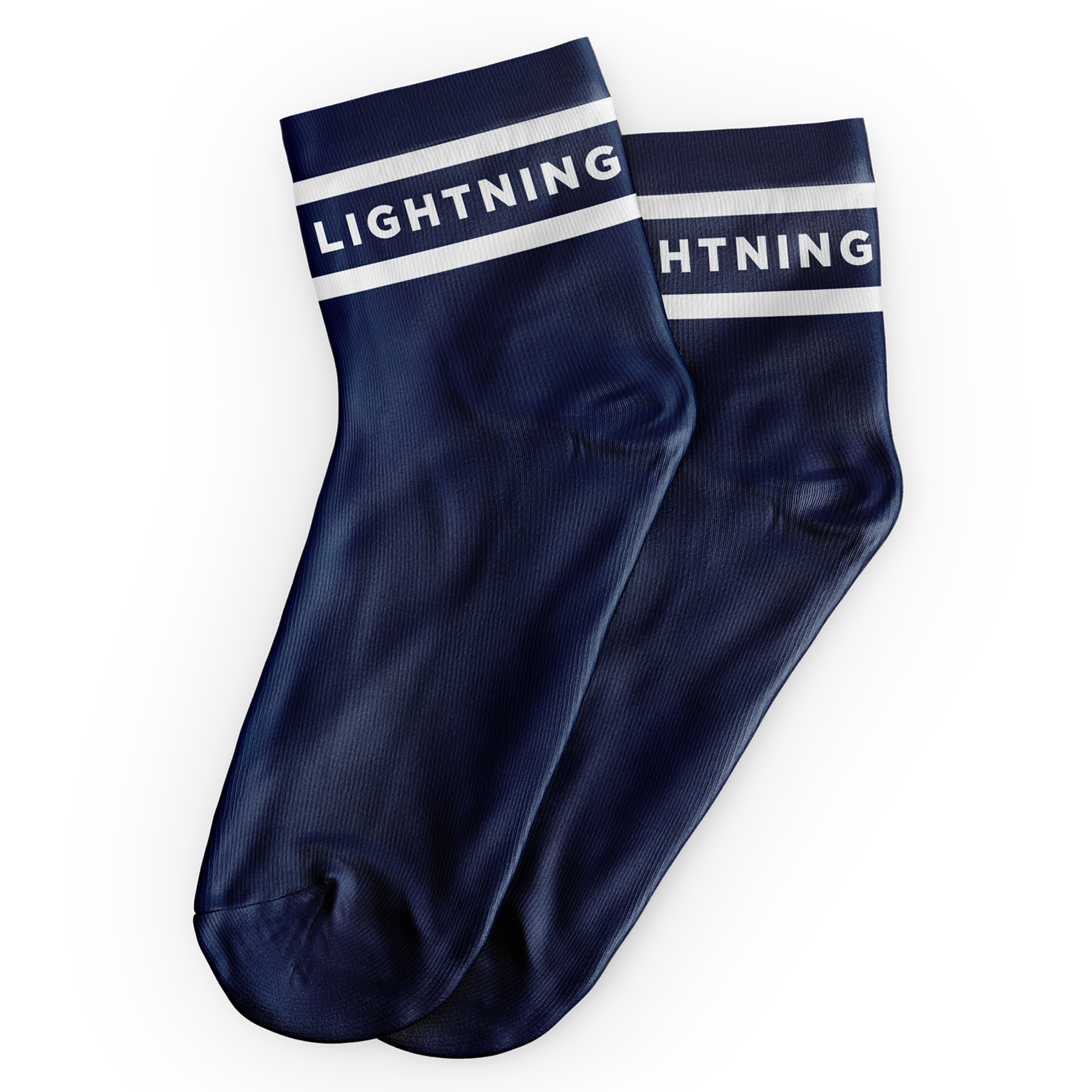 Sunshine Coast Lightning | Ankle Navy Socks