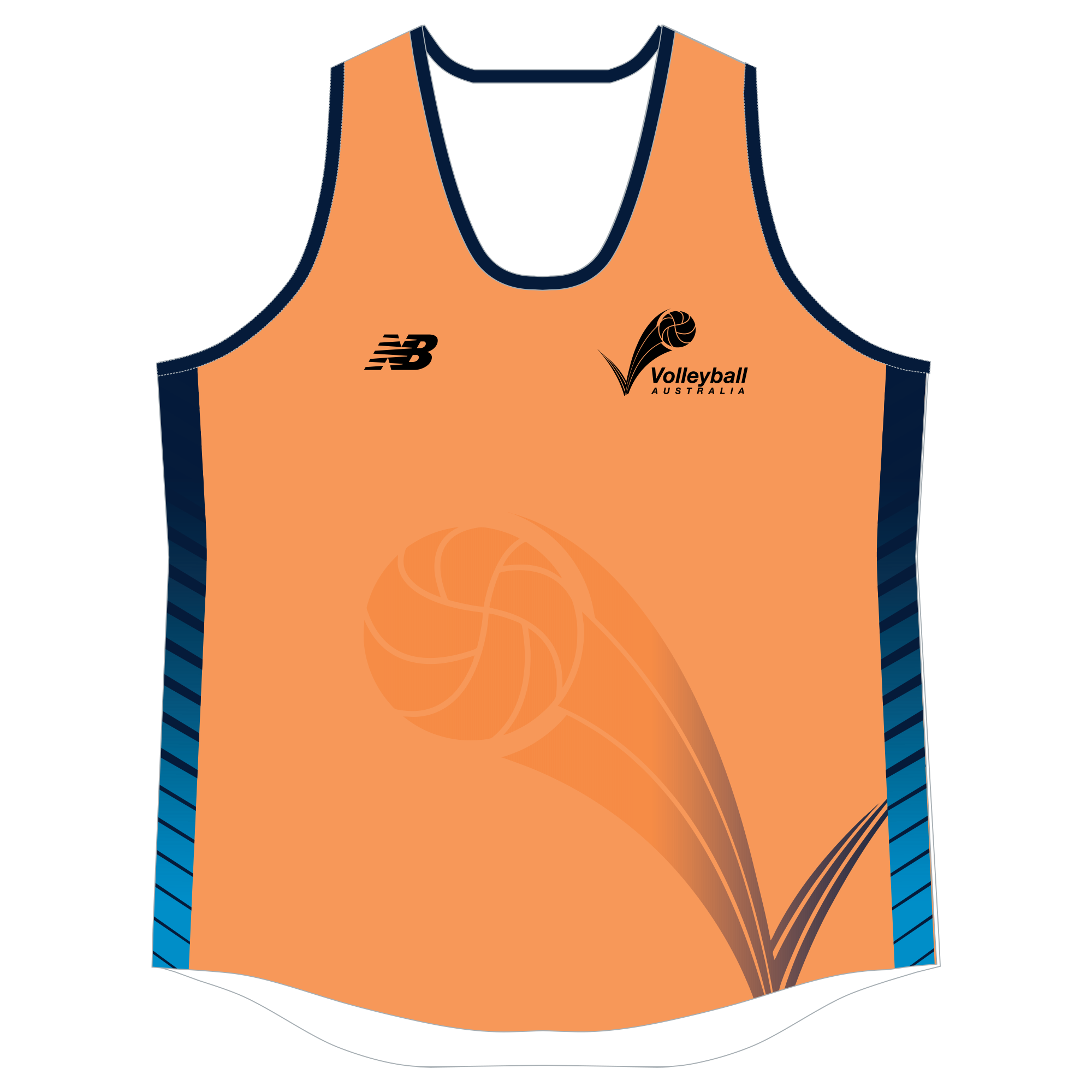 Volleyball Australia | NDP | NB Womens Training Singlet