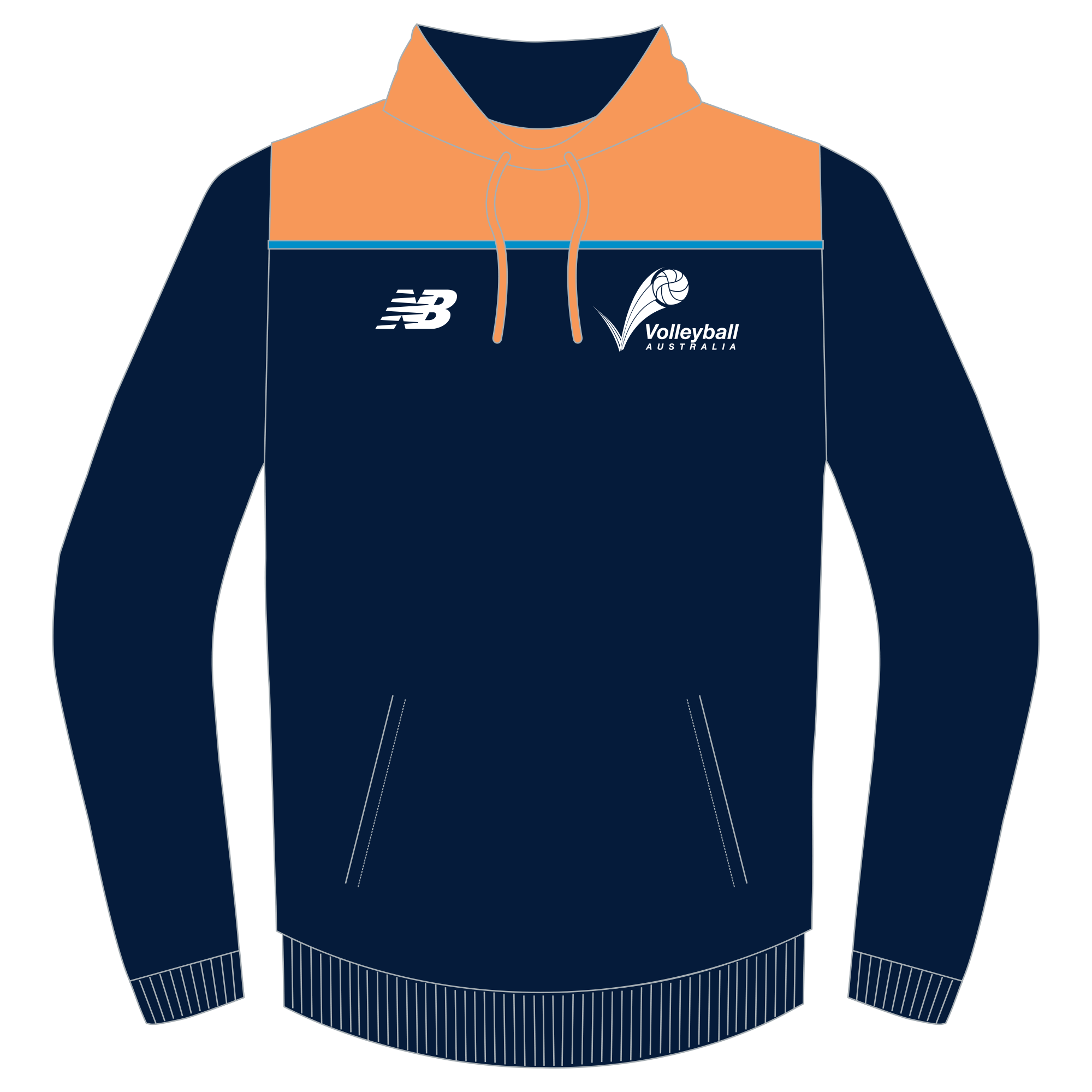 Volleyball Australia | NDP | NB Unisex Hoodie