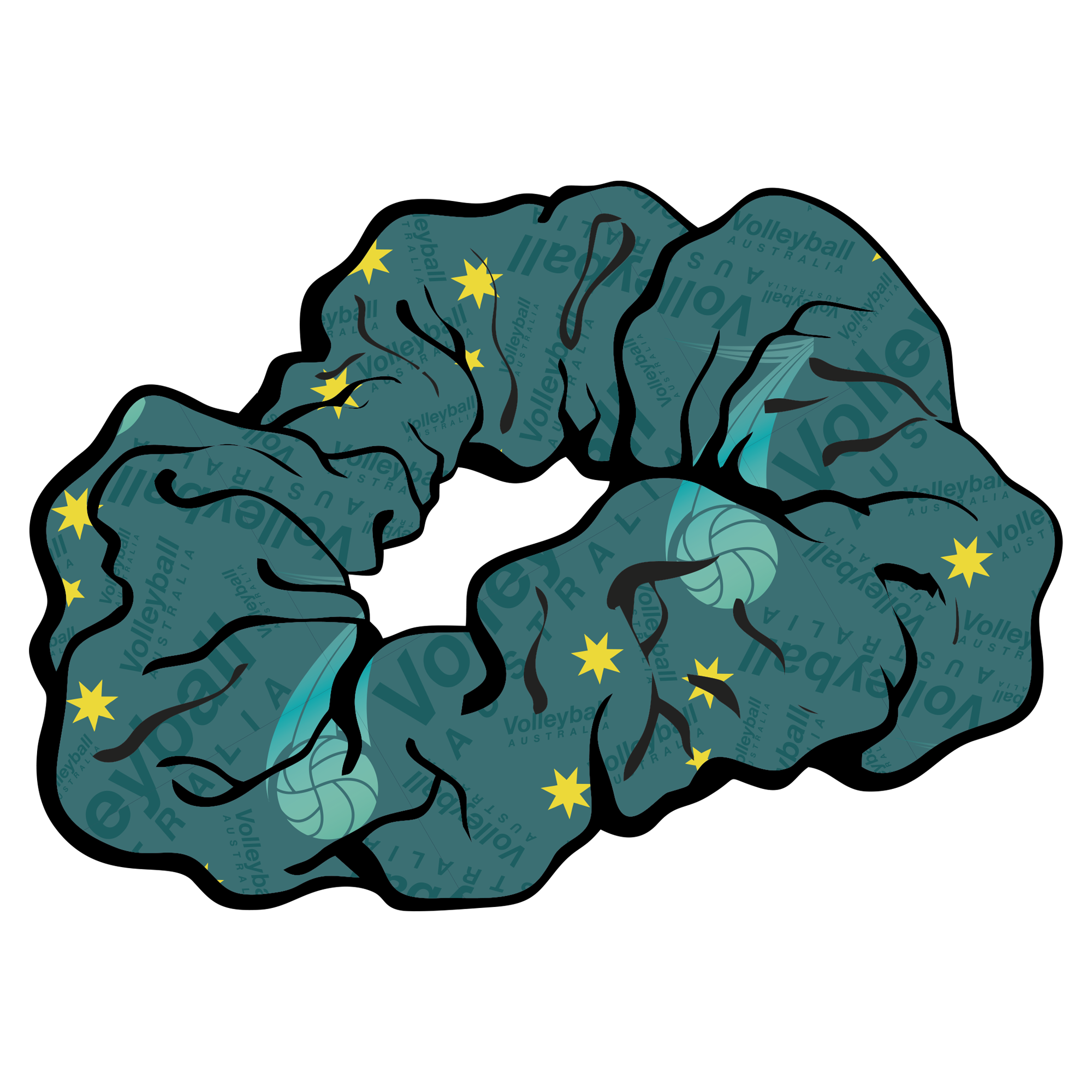 Volleyball Australia | Scrunchie