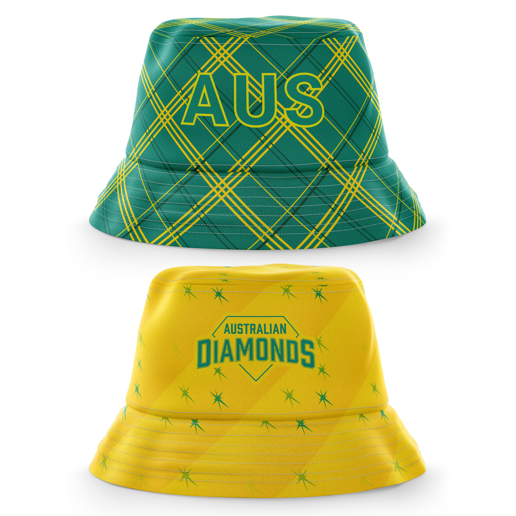 Australian Diamonds | Reversible Bucket Hat