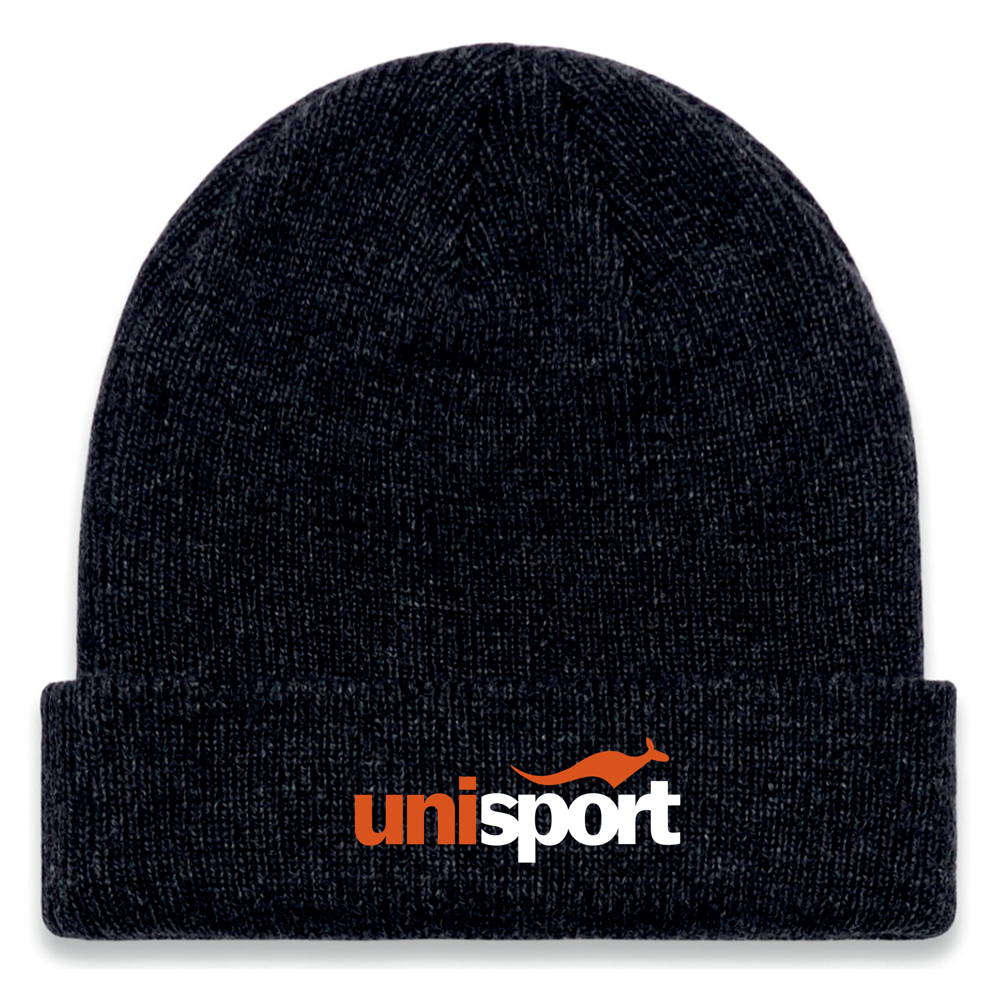 UniSport Nationals | Knit Beanie - Ashpalt Marle