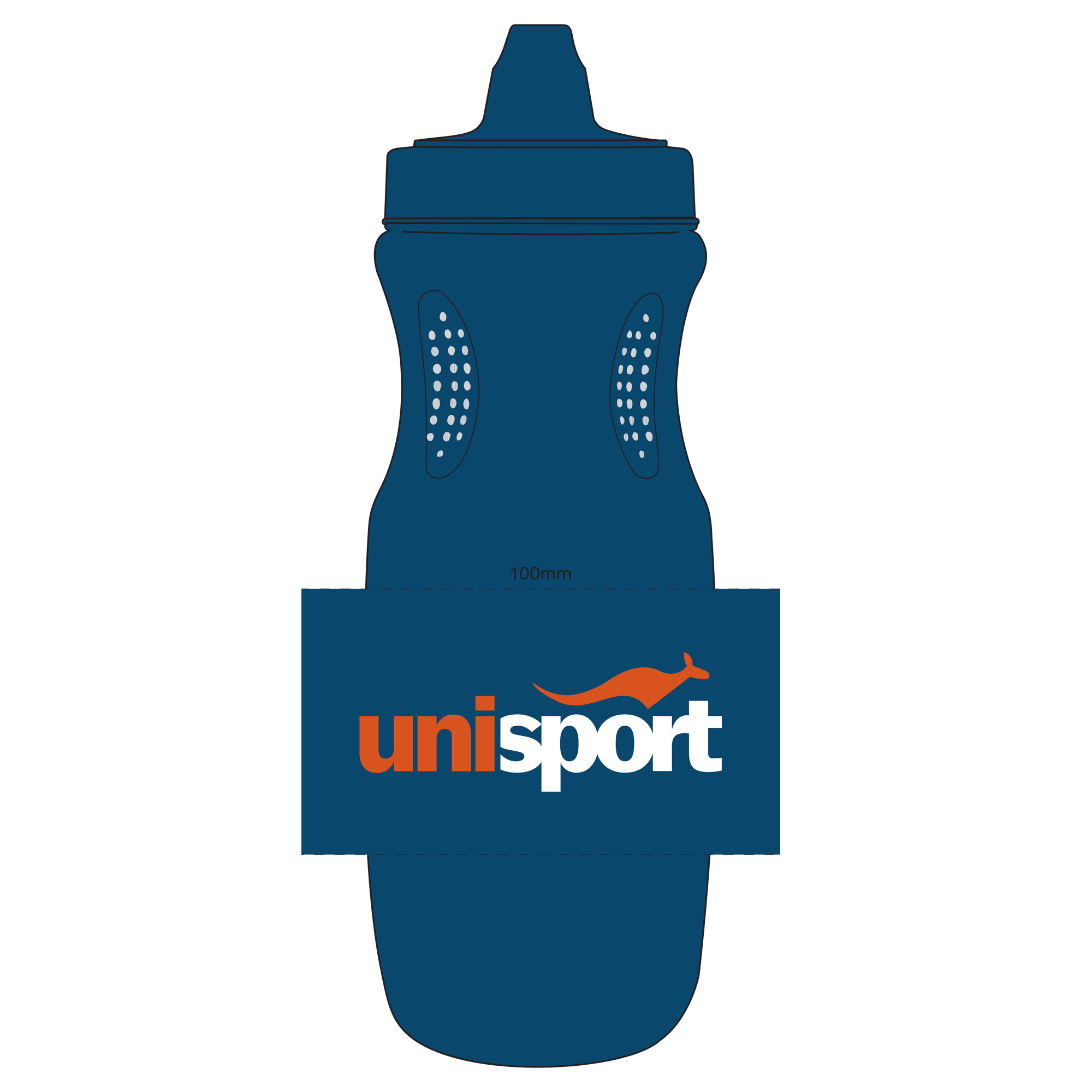 UniSport Nationals | Sports Bottle - Navy