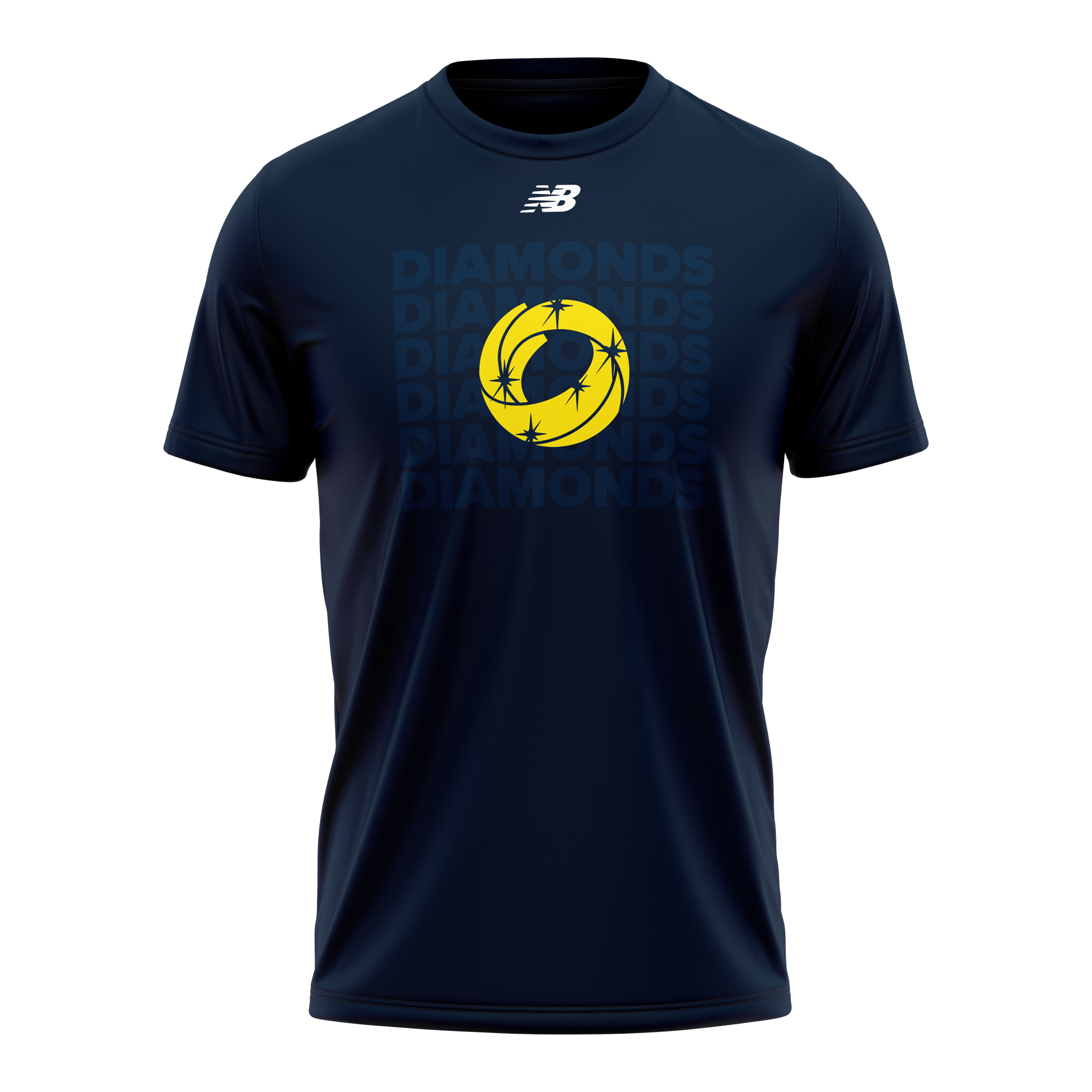 Australian Diamonds | NB Navy Supporter Tee - Unisex