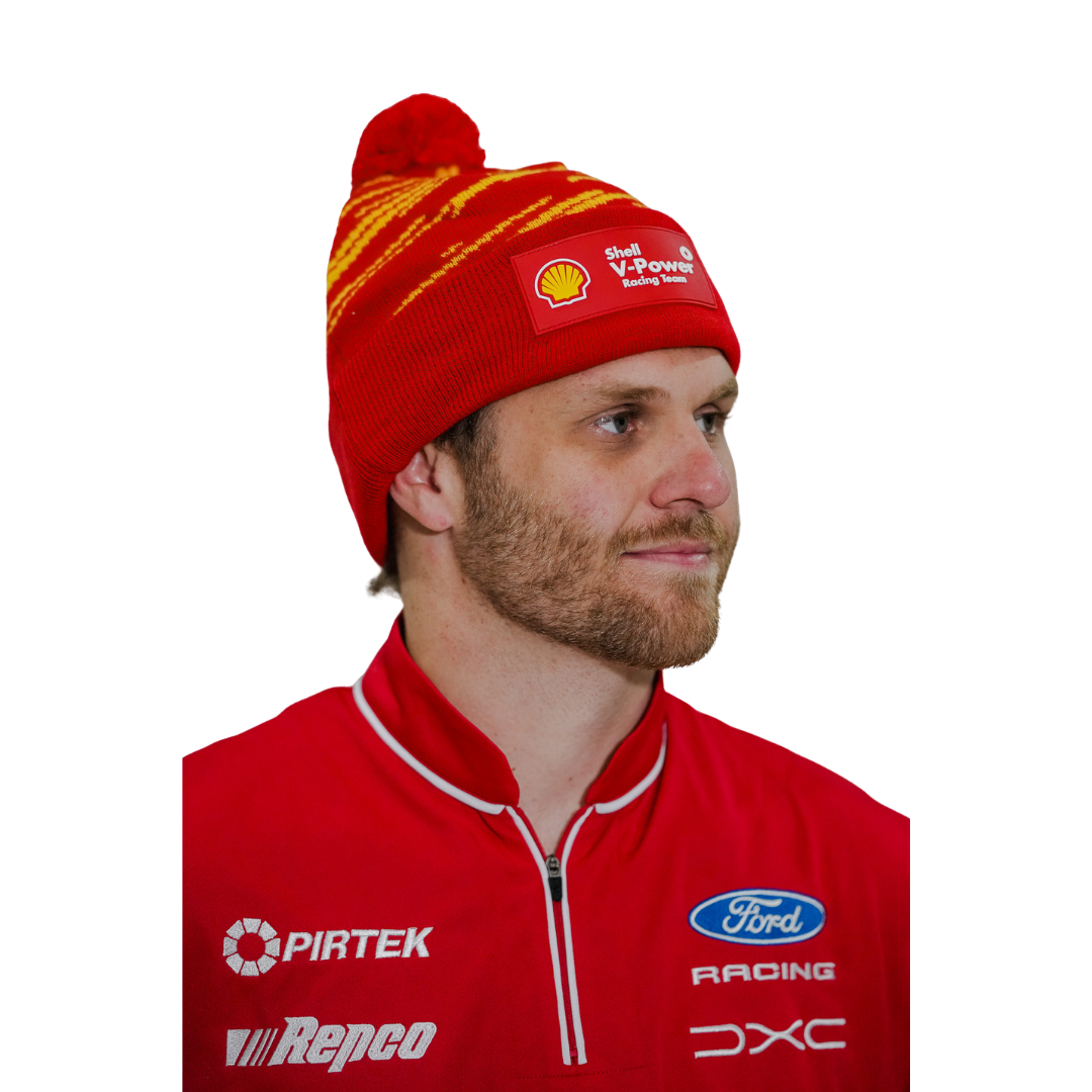 Shell V-Power Racing Team | Custom Knit Beanie