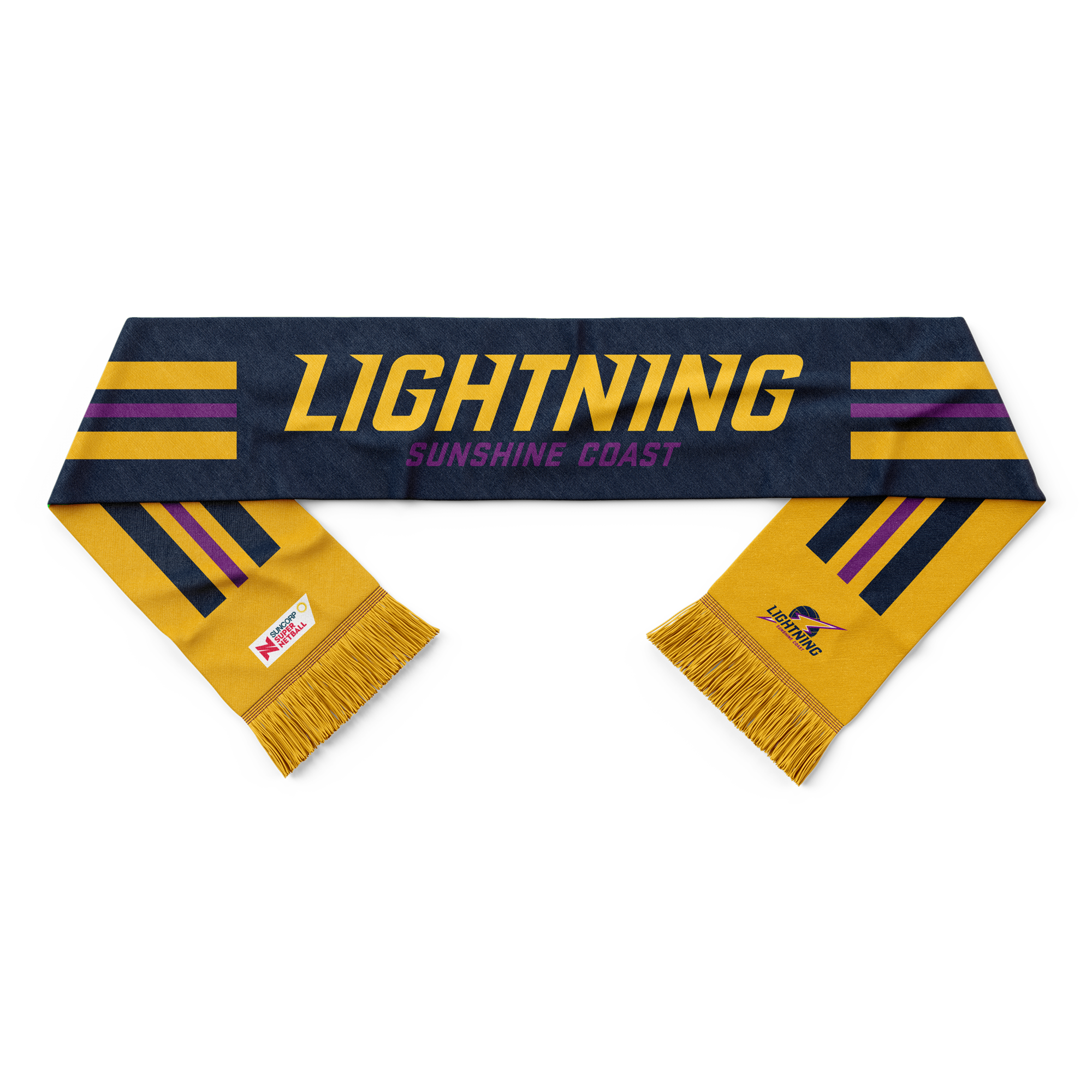 Sunshine Coast Lightning | Knit Scarf
