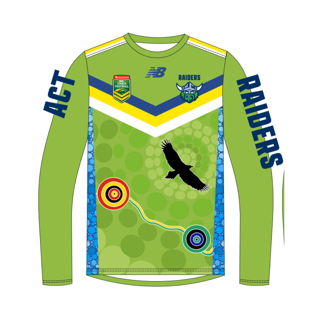 Touch Football ACT | PRE-ORDER | LS Training Tee - Unisex