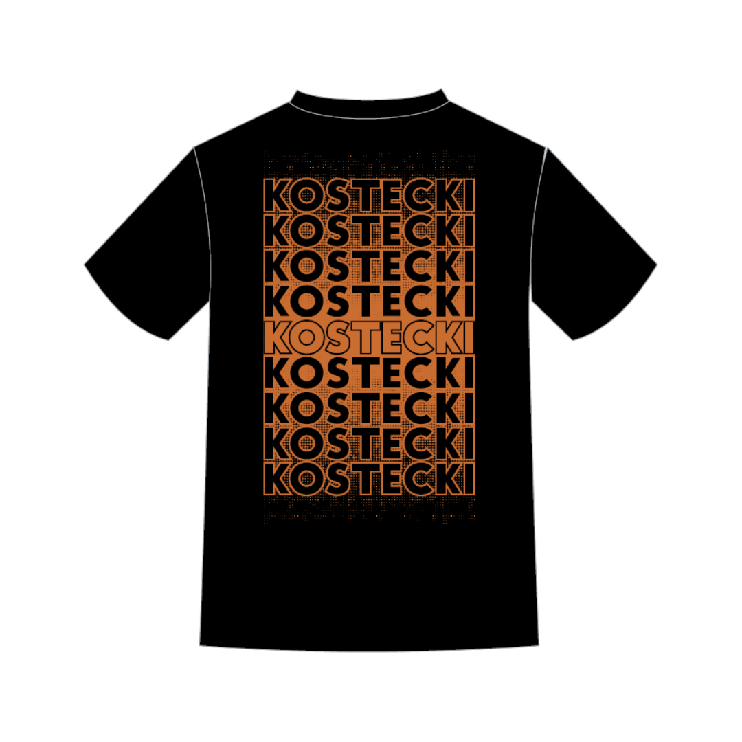 Kostecki Cotton Tee - Black - Unisex