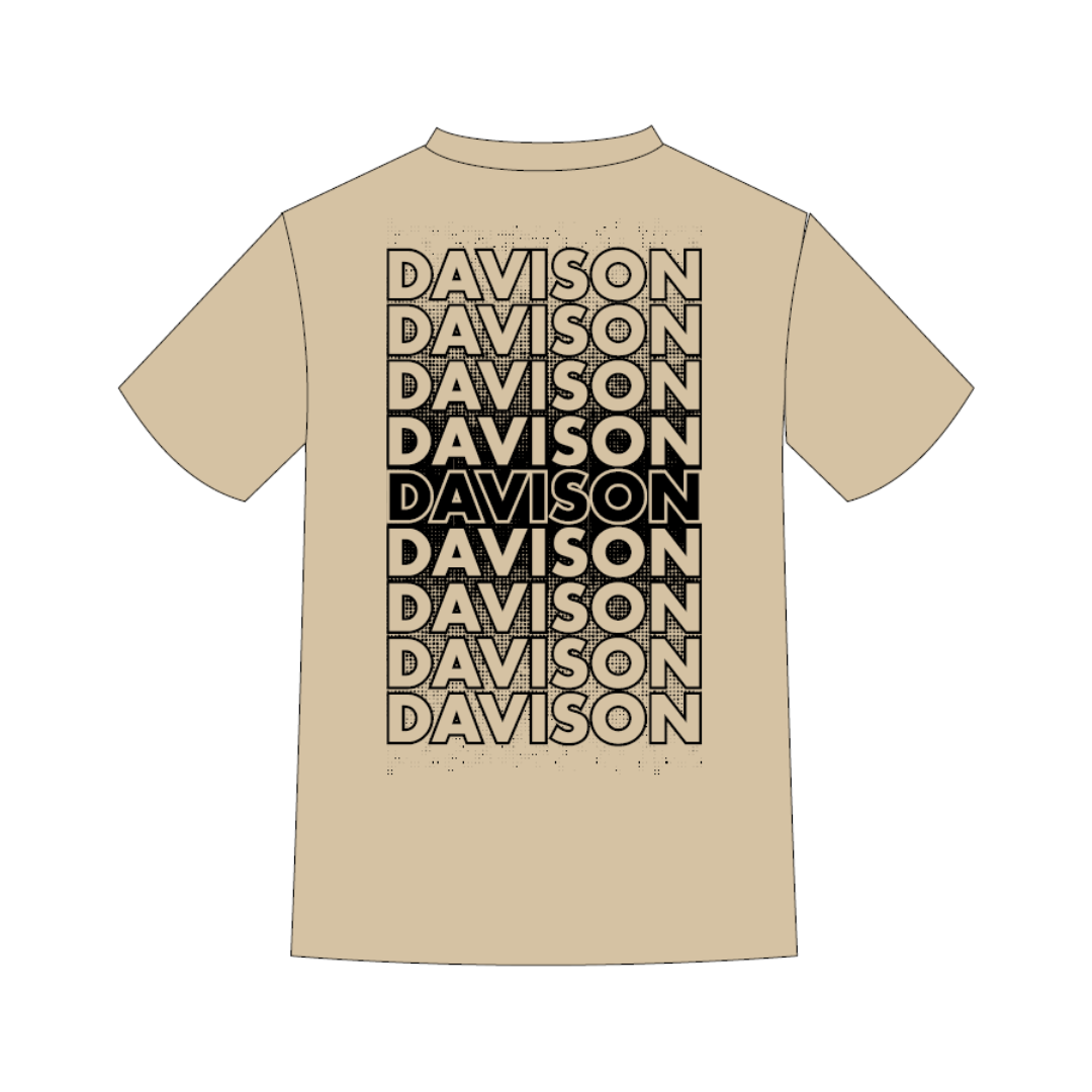 Davison Cotton Tee - Stone - Unisex