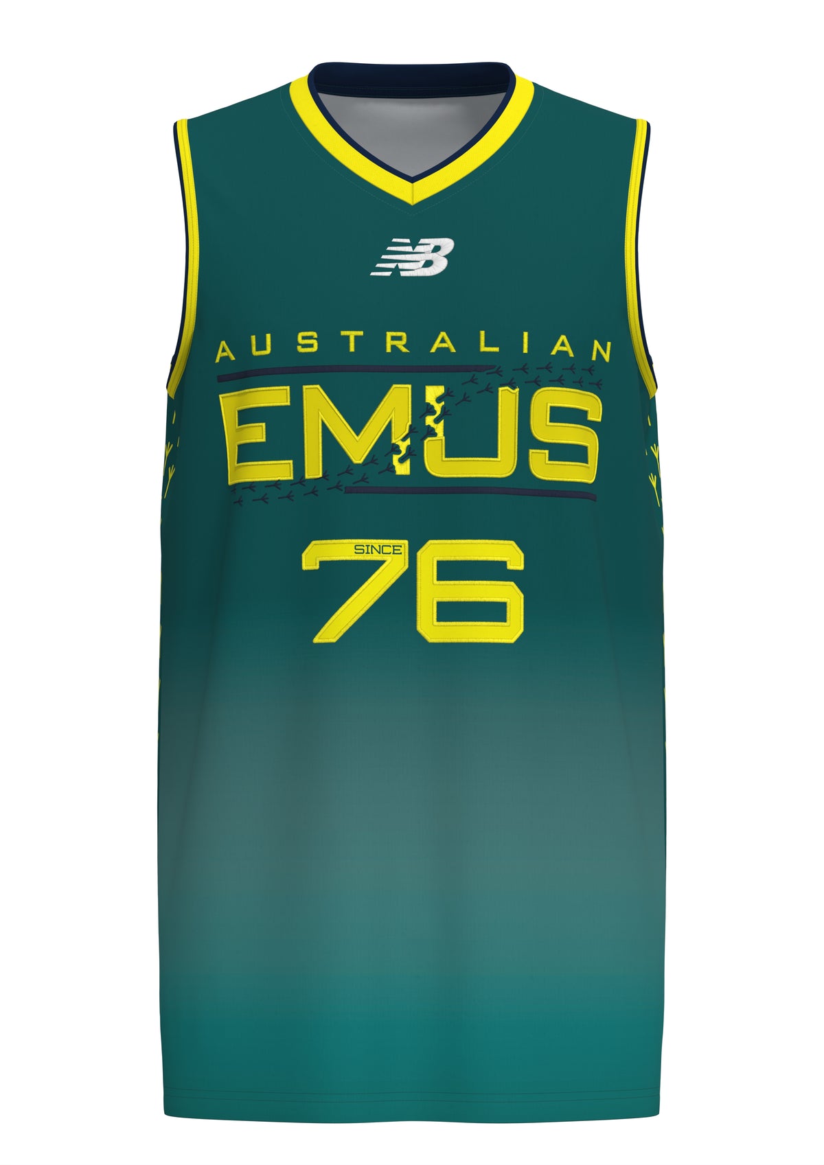 Touch Football Australia | Emus Basketball Singlet