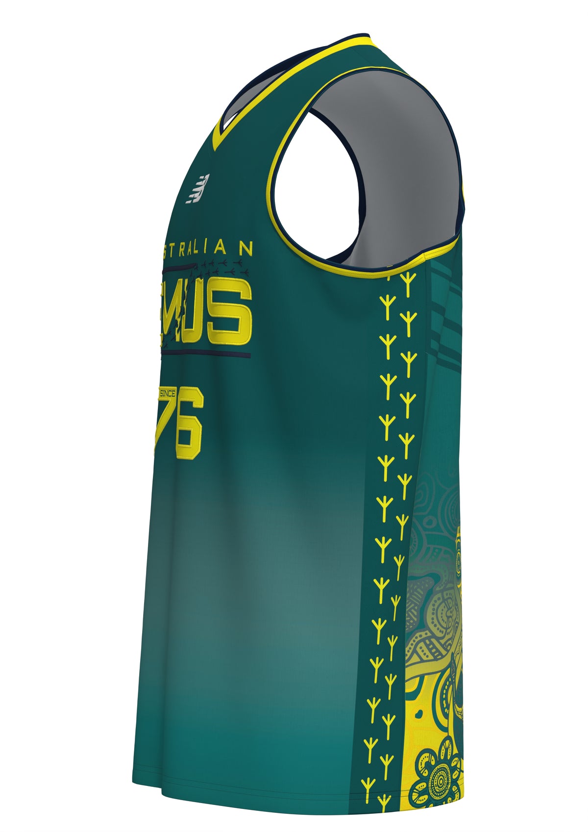 Touch Football Australia | Emus Basketball Singlet