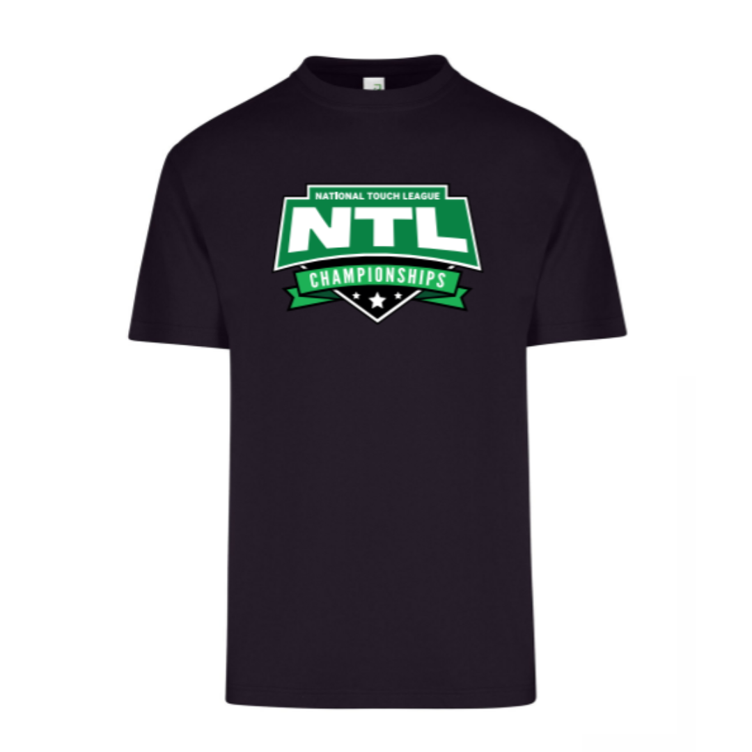 Touch Football Australia | NTL Black Tee