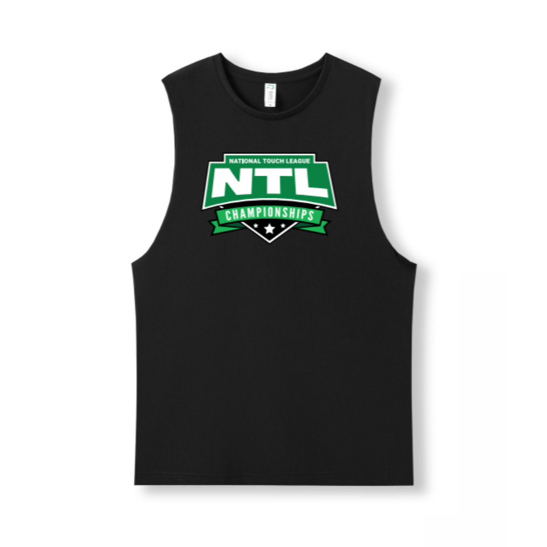 Touch Football Australia | NTL Black Singlet