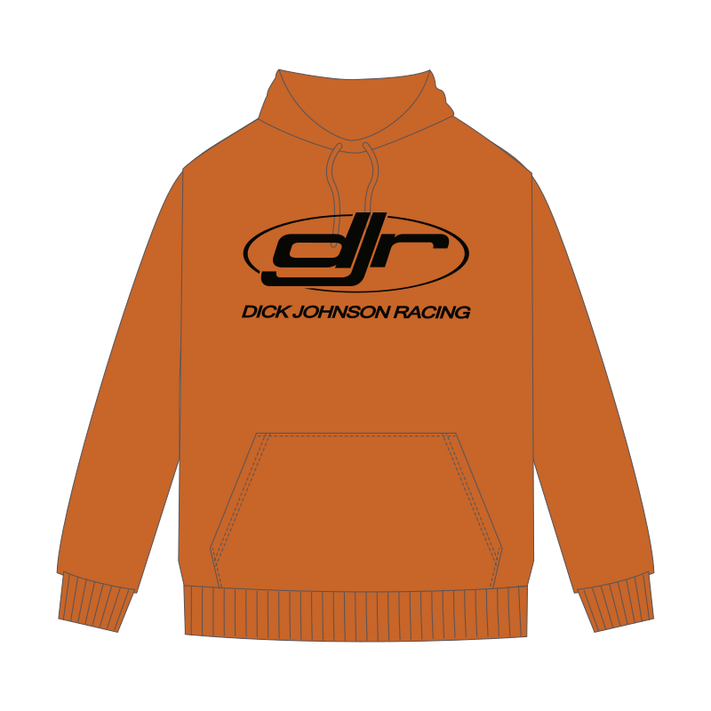 Dick Johnson Racing | Lifestyle Hoodie - Burnt Orange - Unisex