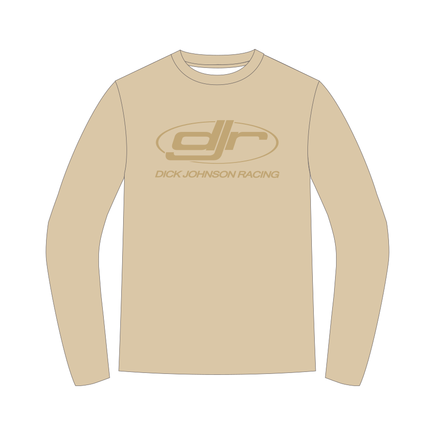 Dick Johnson Racing | Lifestyle Cotton Tee LS - Stone - Unisex