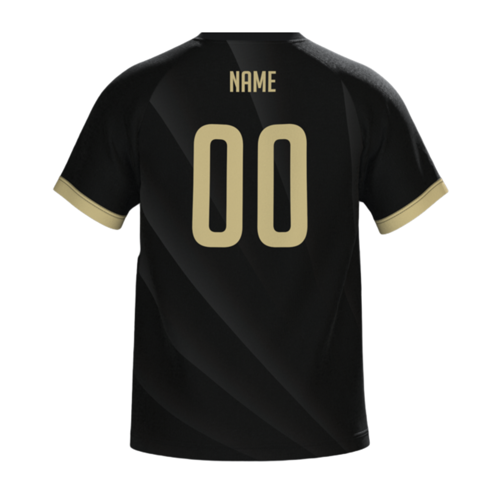 Country Week Soccer Jersey - Black/Gold