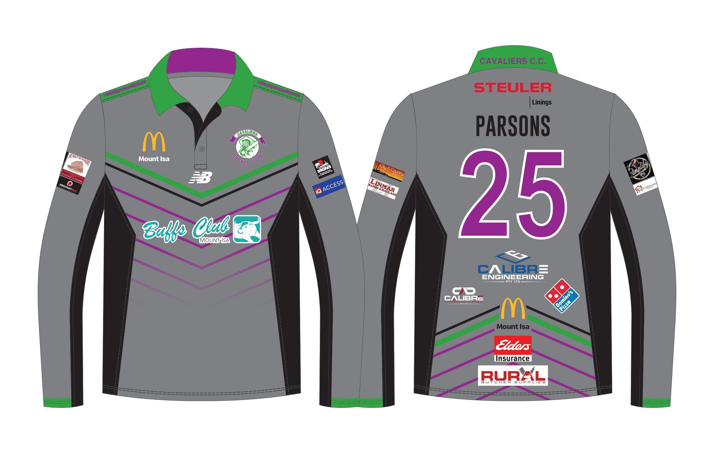 Cavaliers CC | PRE-ORDER | Players LS Polo