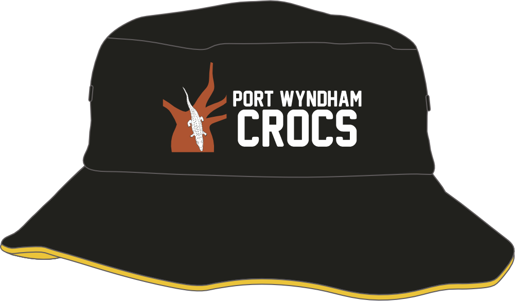 Bucket Hat Black/Gold