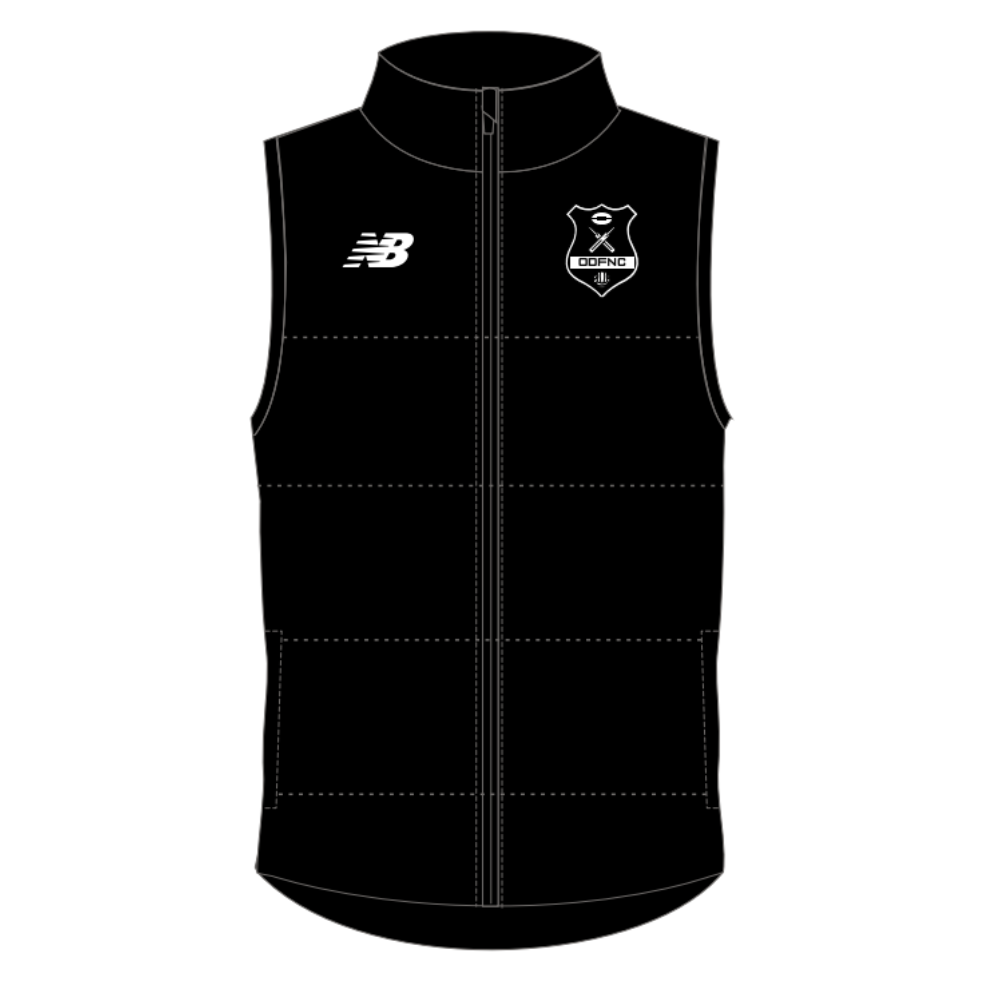 Oakleigh Districts FNC | PRE-ORDER | Unisex Puffer Vest - Senior