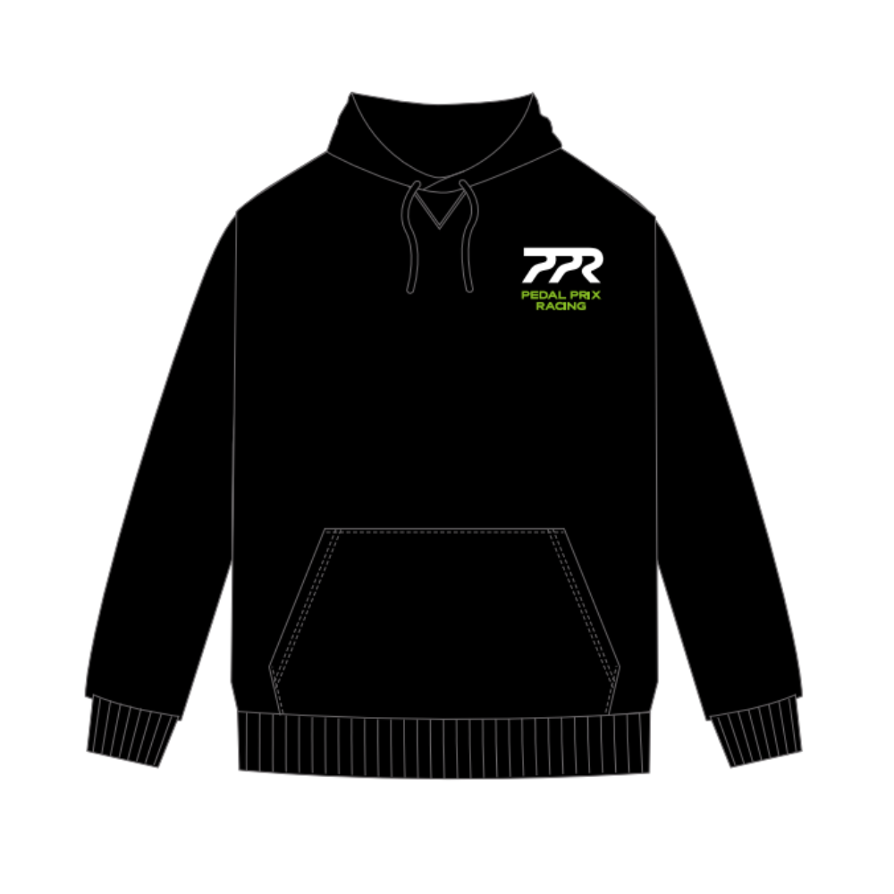Pedal Prix | Black Hoodie - Unisex