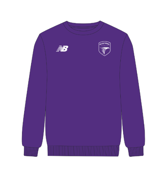 Austral Volleyball | Unisex Purple Crew Neck
